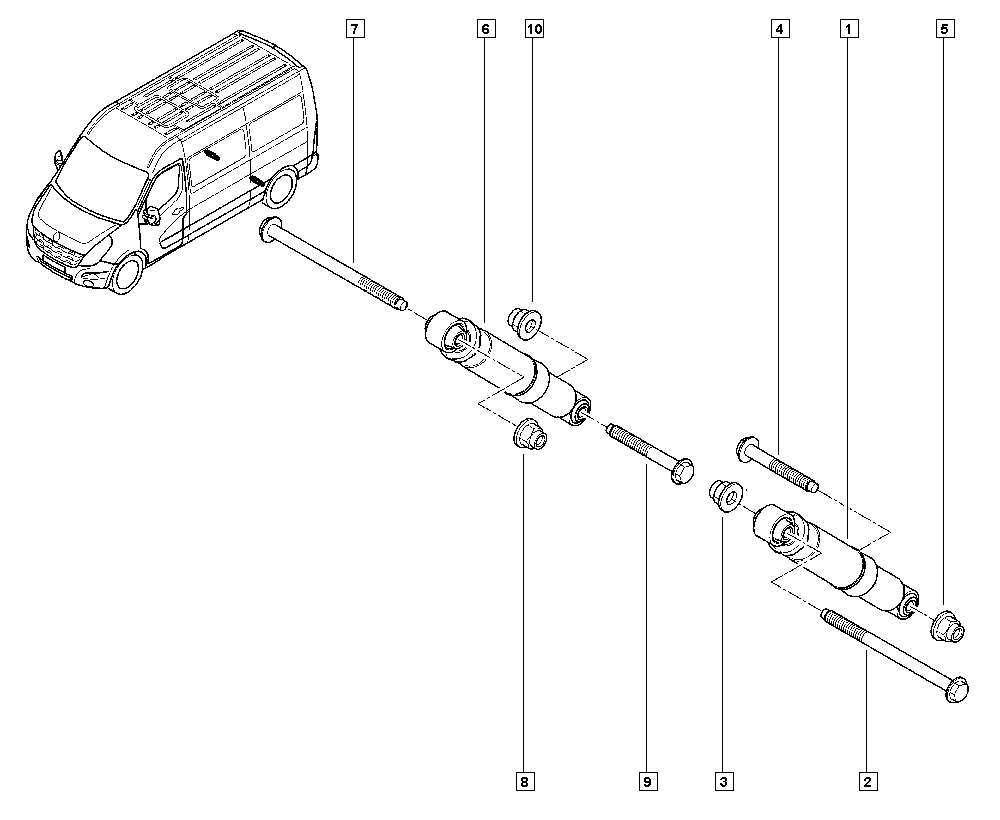 RENAULT 562109362R - Амортизатор avtolavka.club