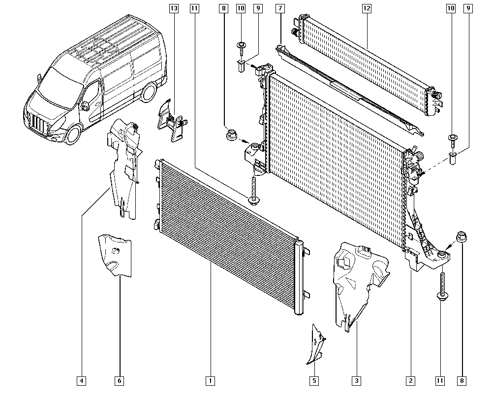 Vauxhall 214C10001R - Радіатор, охолодження двигуна avtolavka.club