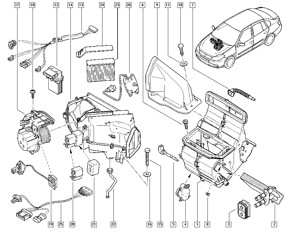 RENAULT 77 11 228 912 - Фільтр, повітря у внутрішній простір avtolavka.club