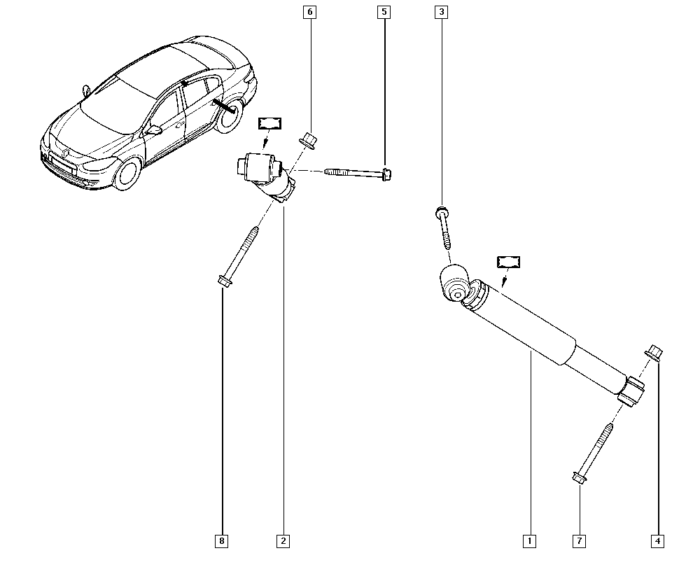 RENAULT 56 21 006 64R - Амортизатор avtolavka.club