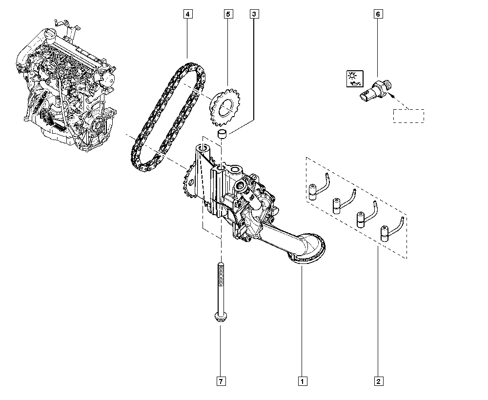 RENAULT 15 00 033 95R - Масляний насос avtolavka.club