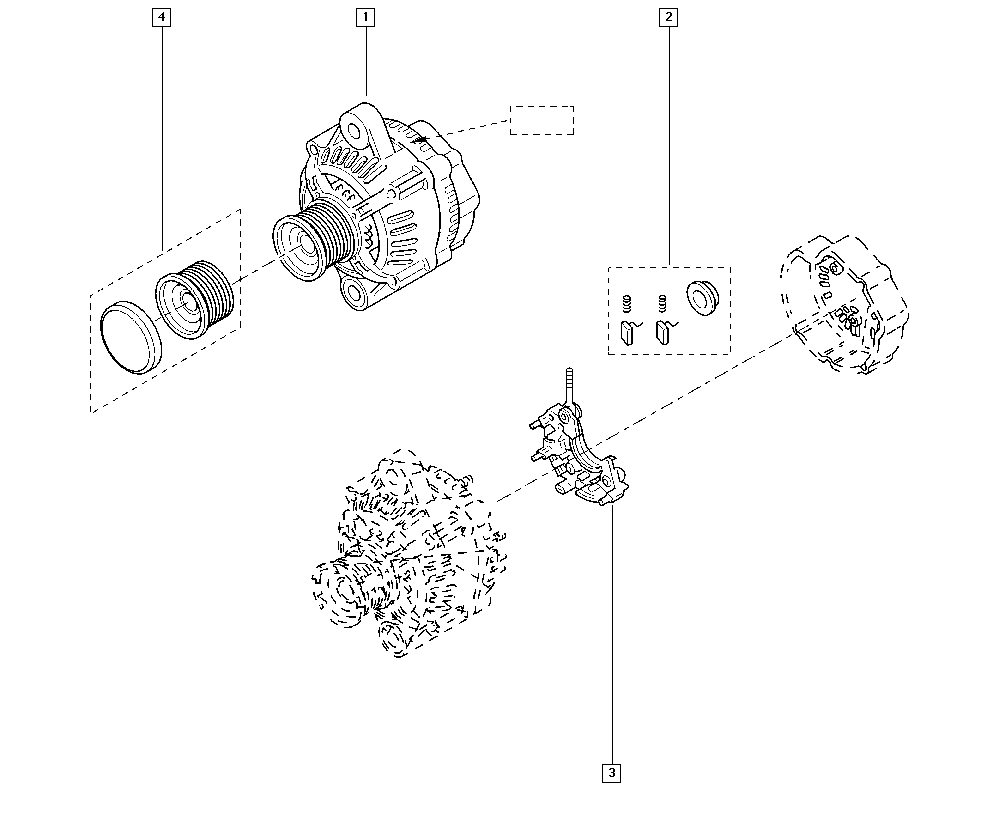 RENAULT 7701066397 - Генератор avtolavka.club