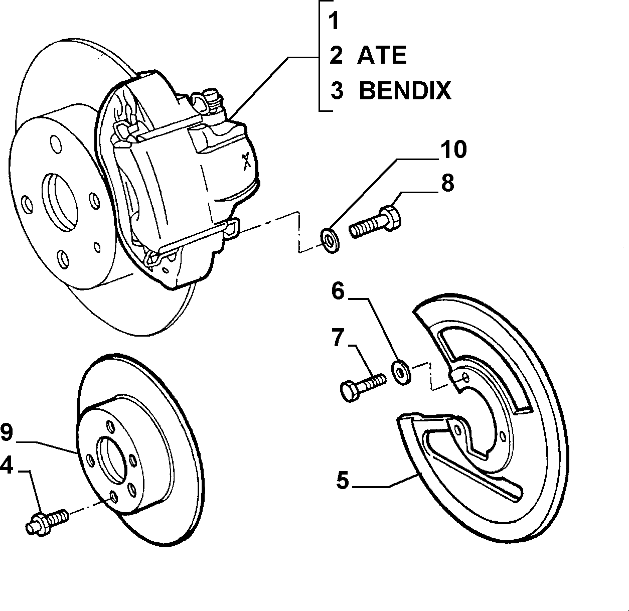 FORD 71739636 - Гальмівний диск avtolavka.club