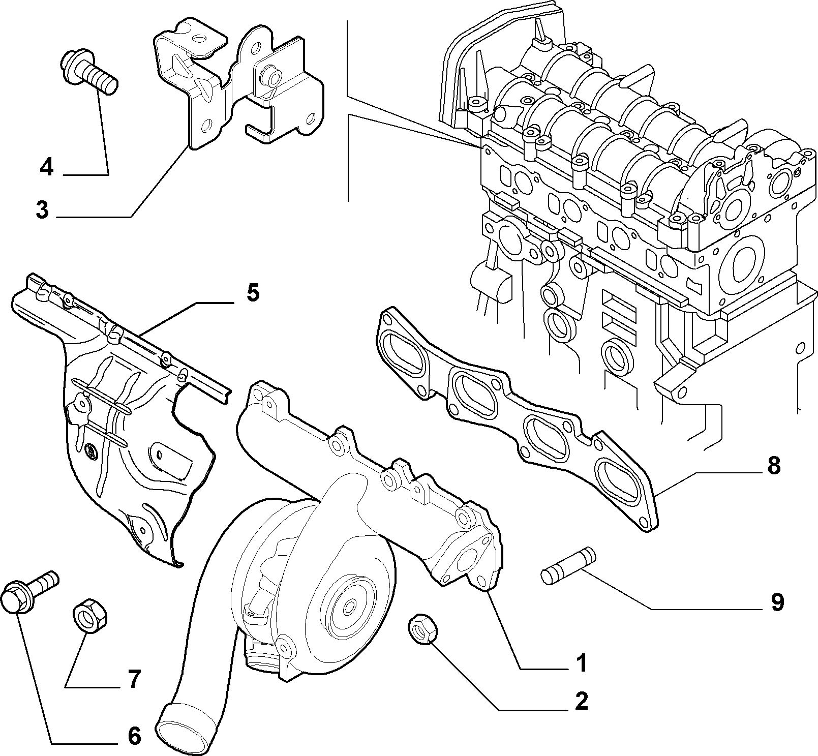 FIAT 55205358* - Компресор, наддув avtolavka.club