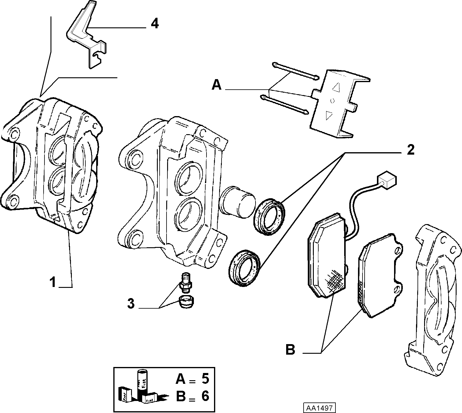 Alfarome/Fiat/Lanci 77365202 - Гальмівні колодки, дискові гальма avtolavka.club