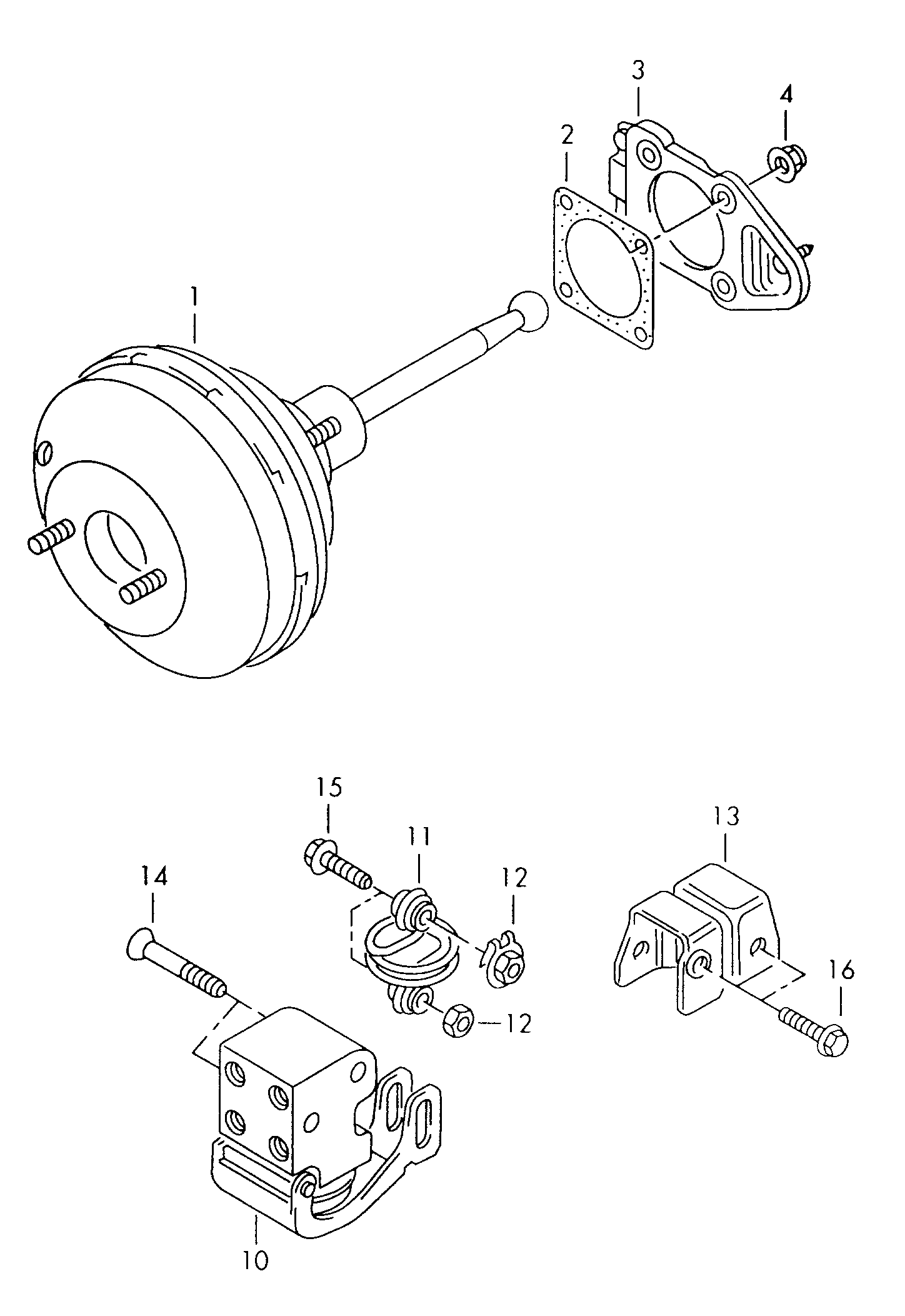 Seat 1H0 612 151 C - Регулятор гальмівних сил avtolavka.club