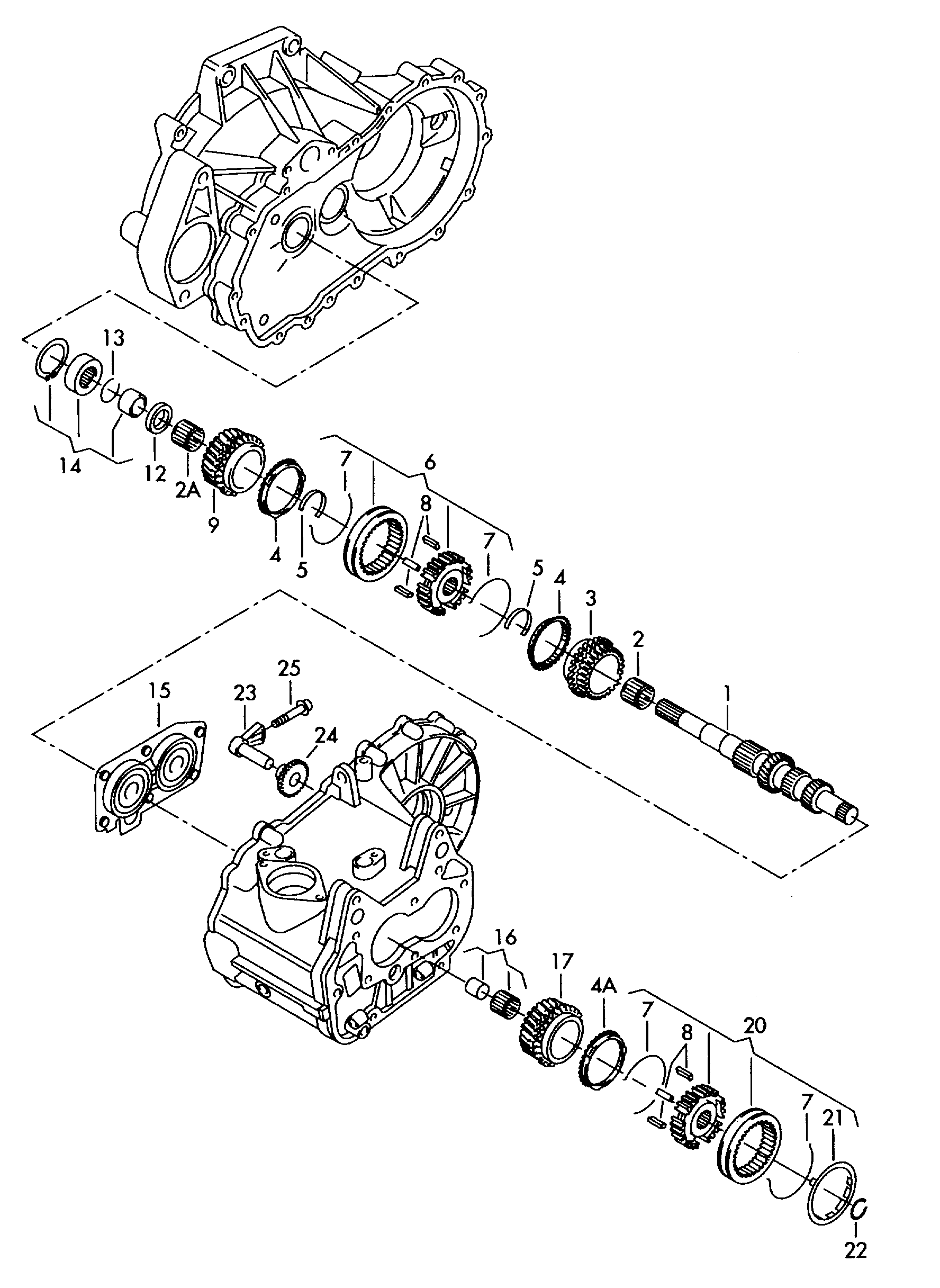 VW 085 311 431 J - Підшипник, ступінчаста коробка передач avtolavka.club