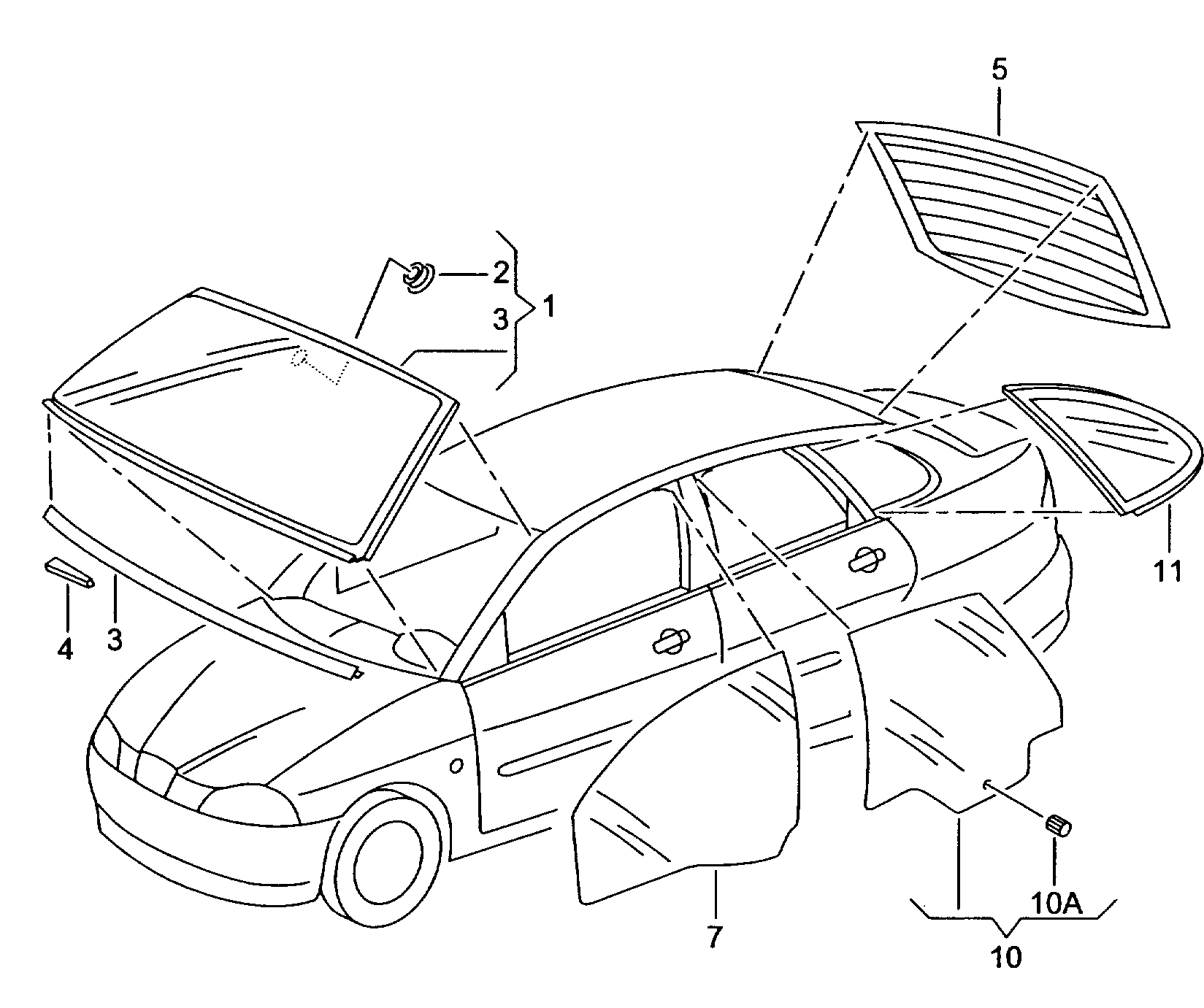 VAG 6L0845011H - Вітрове скло avtolavka.club