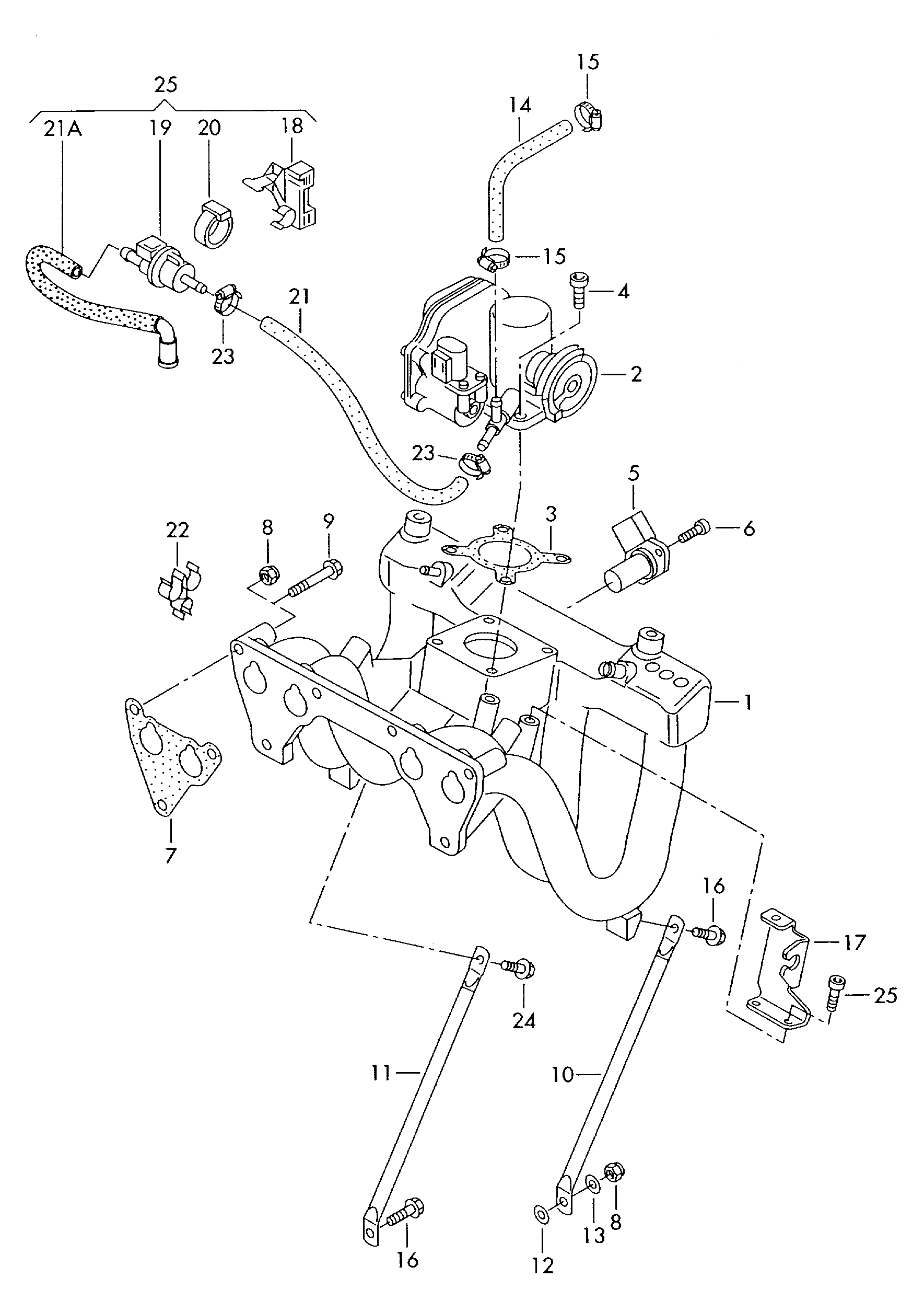 Seat 03D 906 051 A - Датчик, тиск у впускний трубі avtolavka.club