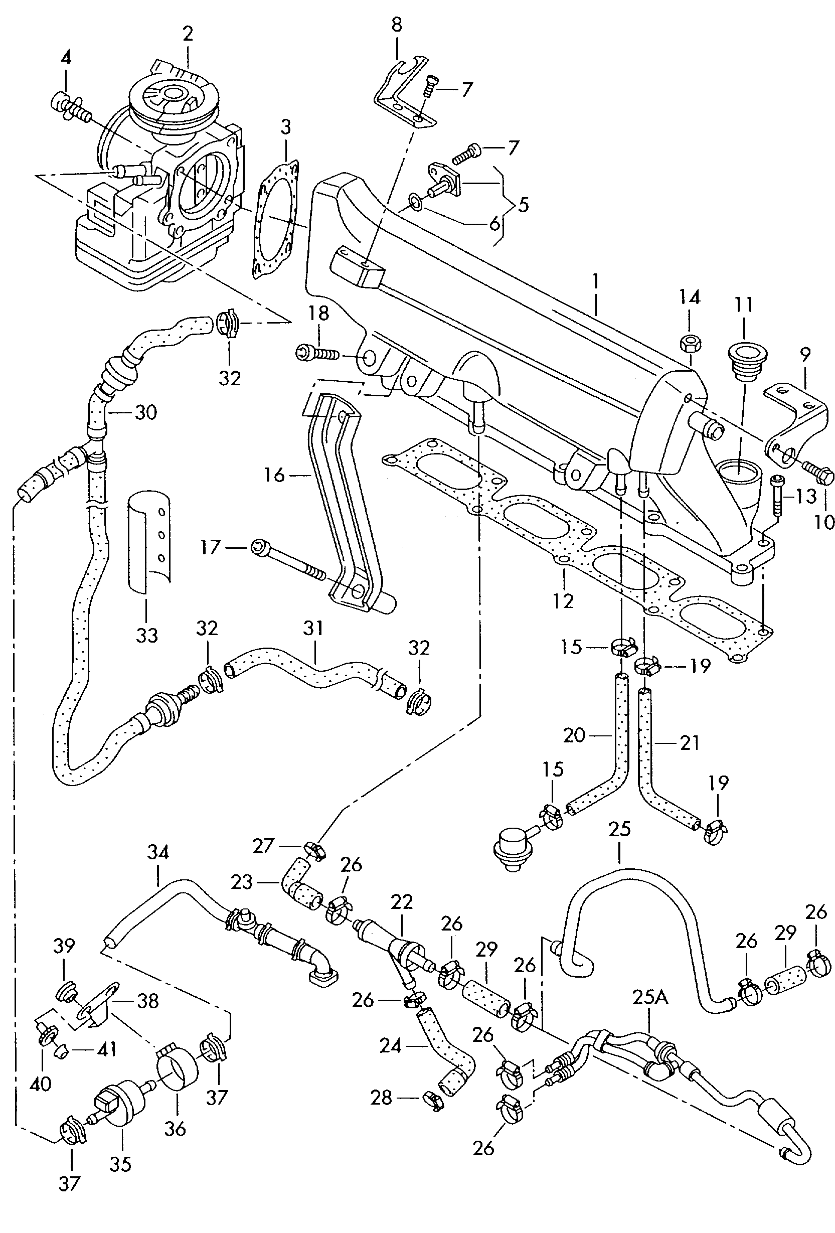 Seat 06A133063G - Патрубок дросельної заслінки avtolavka.club