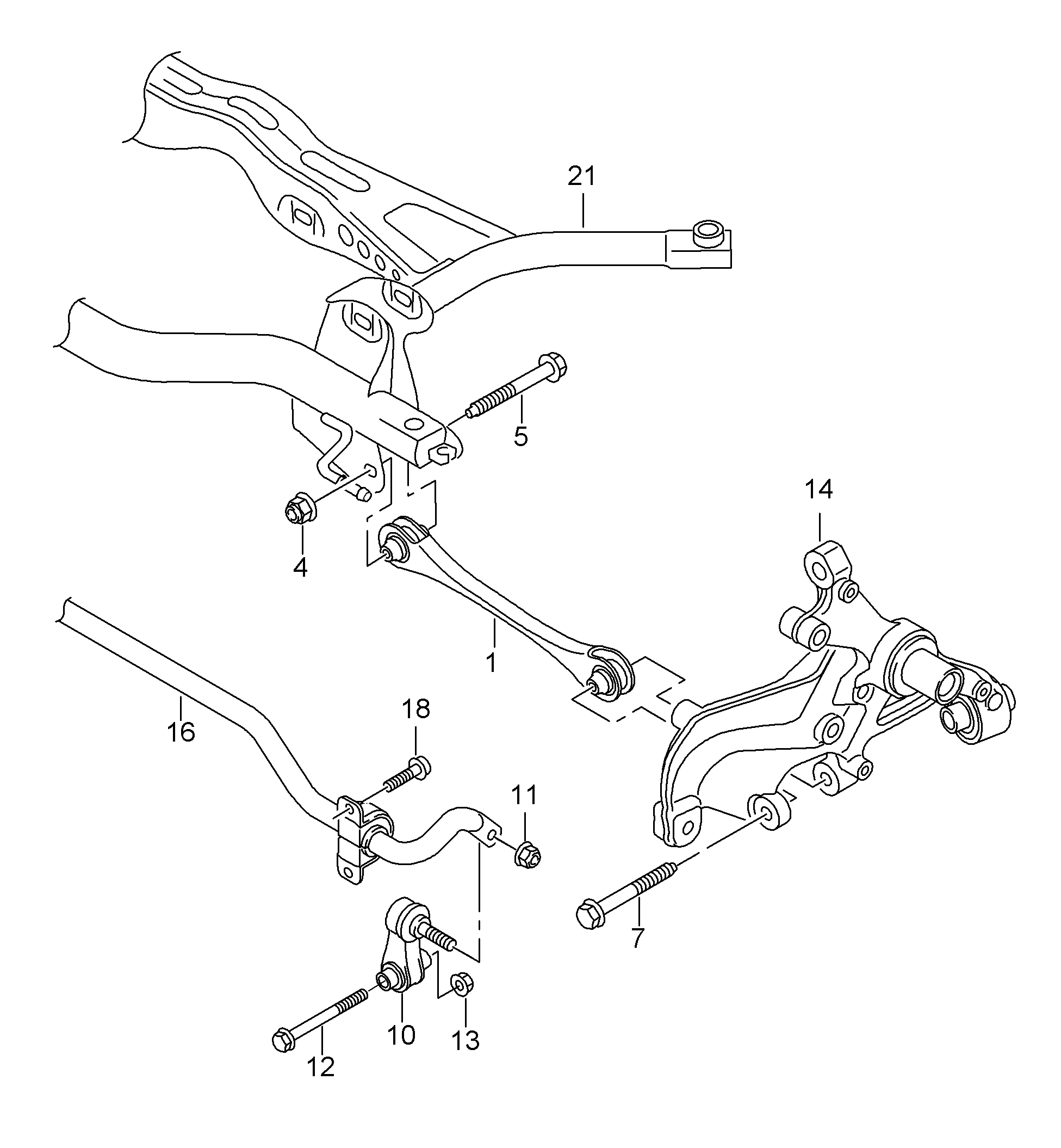 CUPRA 5Q0 505 465 A - Тяга / стійка, стабілізатор avtolavka.club