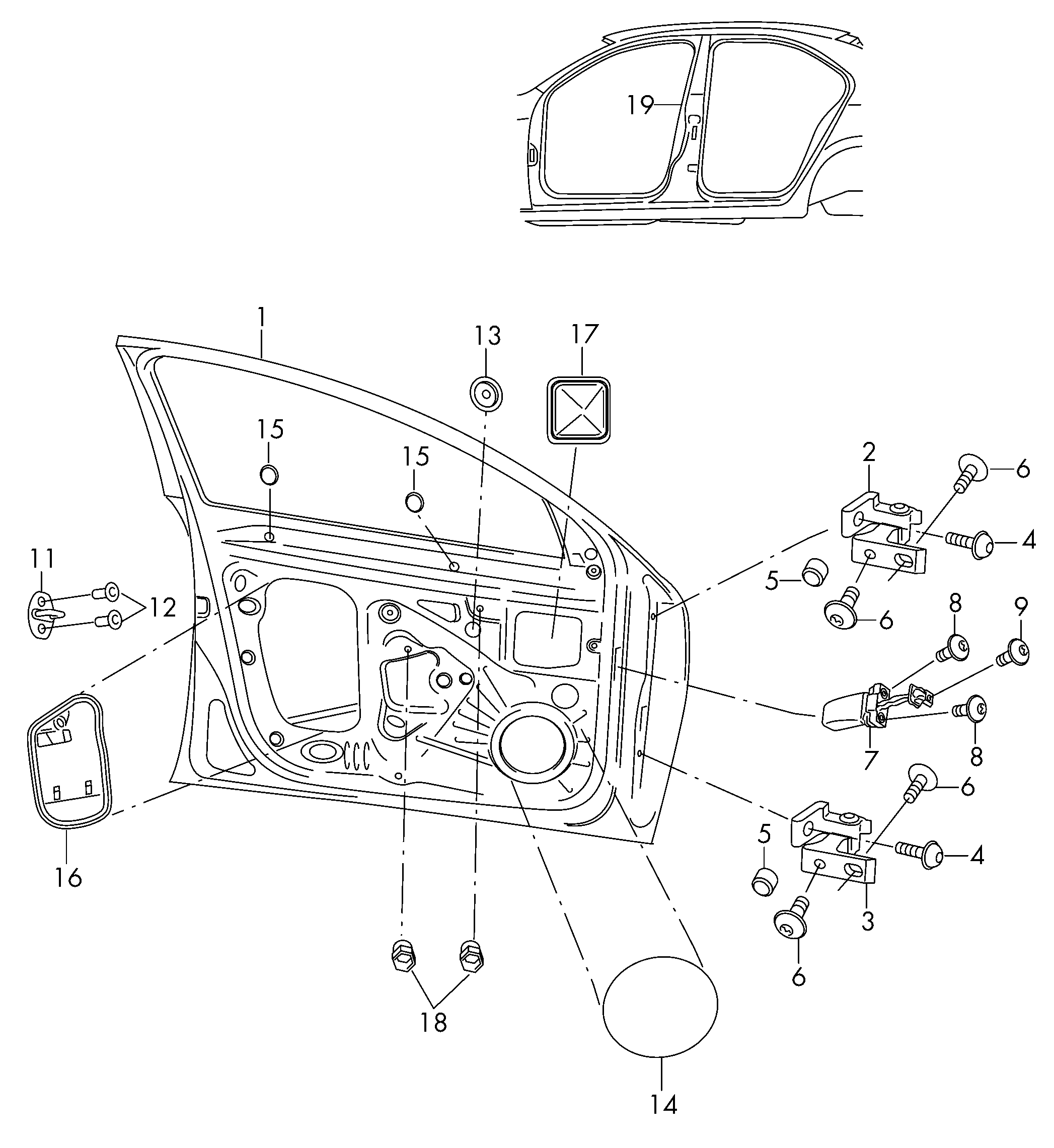 Skoda 5E0 837 249 - Фіксатор дверей avtolavka.club