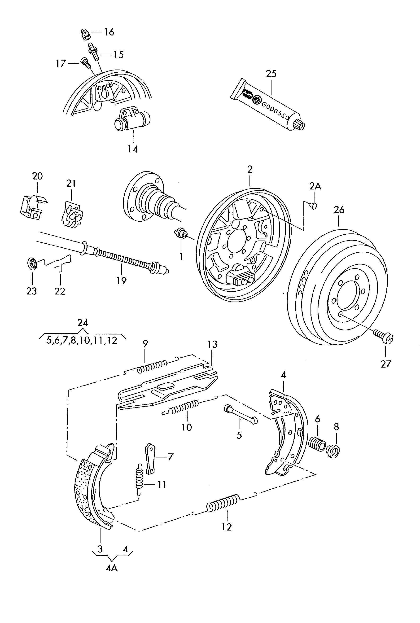 AUDI 1J0609711A - Комплектуючі, гальмівна система avtolavka.club