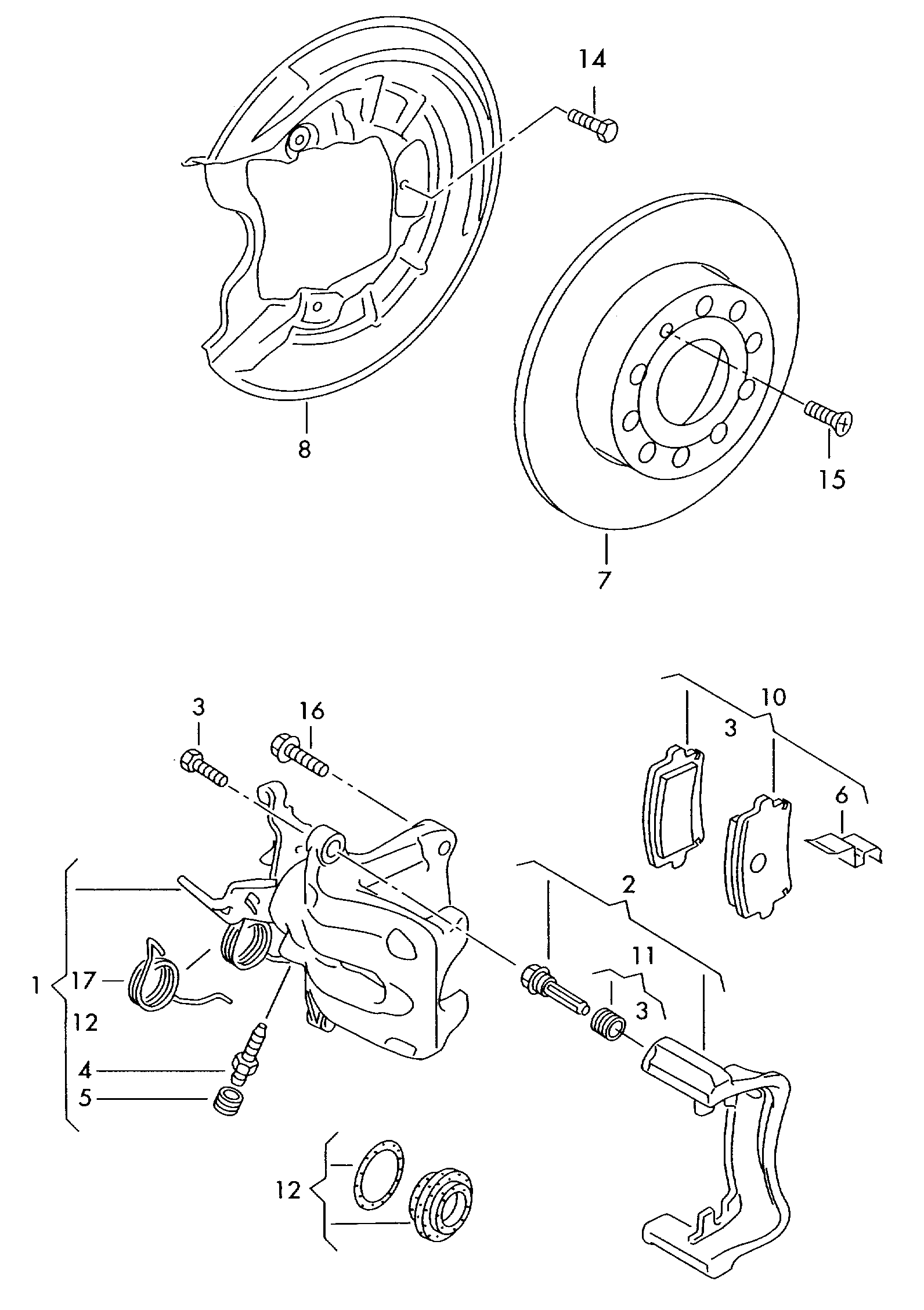 Skoda (SVW) 1K0 615 601 L - Гальмівний диск avtolavka.club