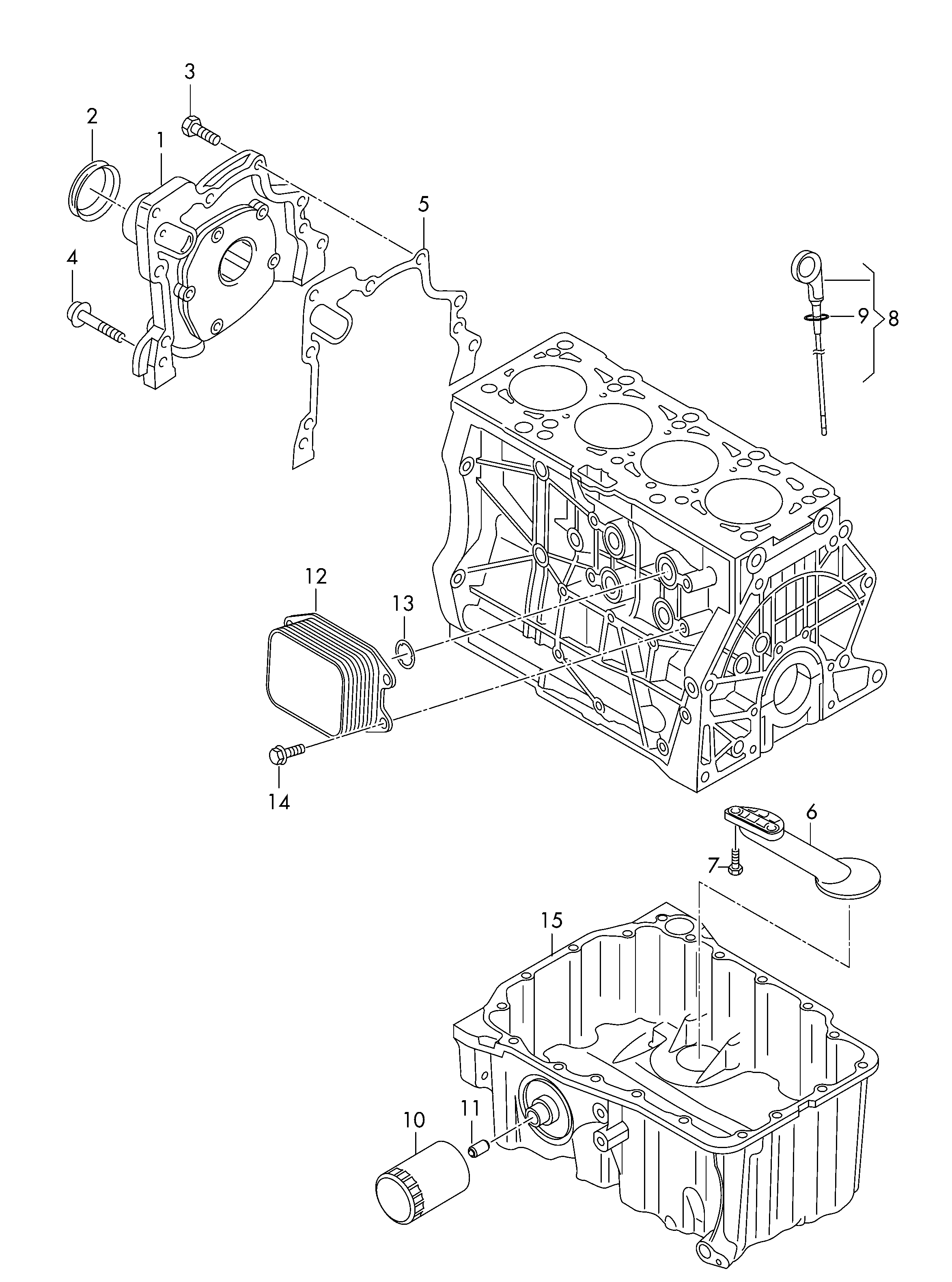 Seat 04E115105AH - Масляний насос avtolavka.club