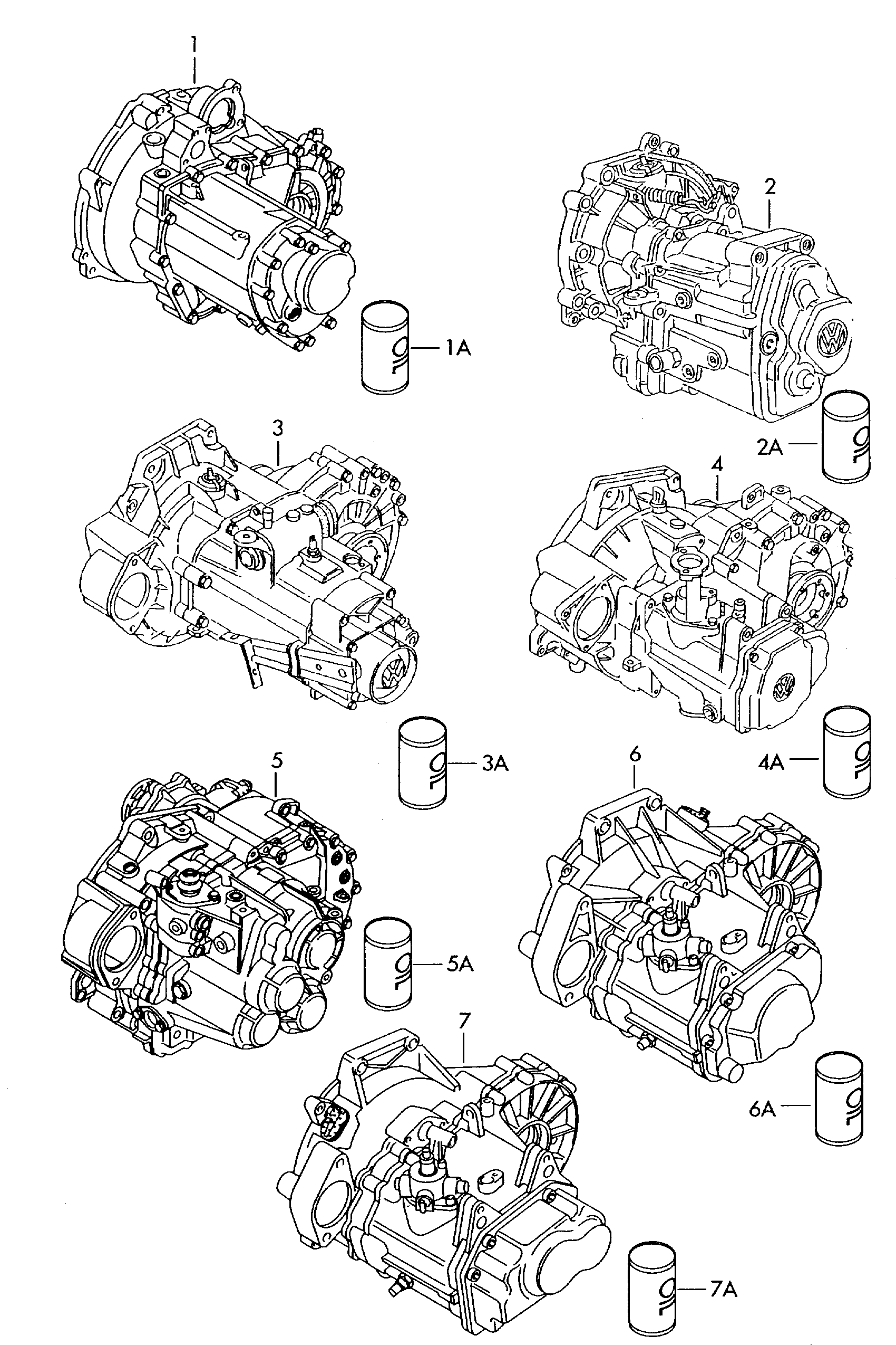 AUDI 02T 300 052 RX - Вичавний підшипник avtolavka.club