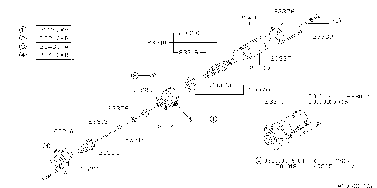 Subaru 49289-7302 - ROLLER-CLUTCH,STARTER avtolavka.club