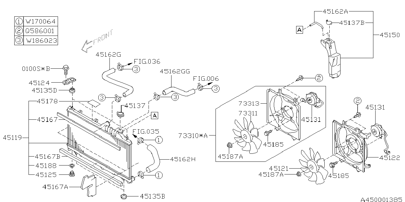 Subaru 45137-AE003 - Кришка, радіатор avtolavka.club