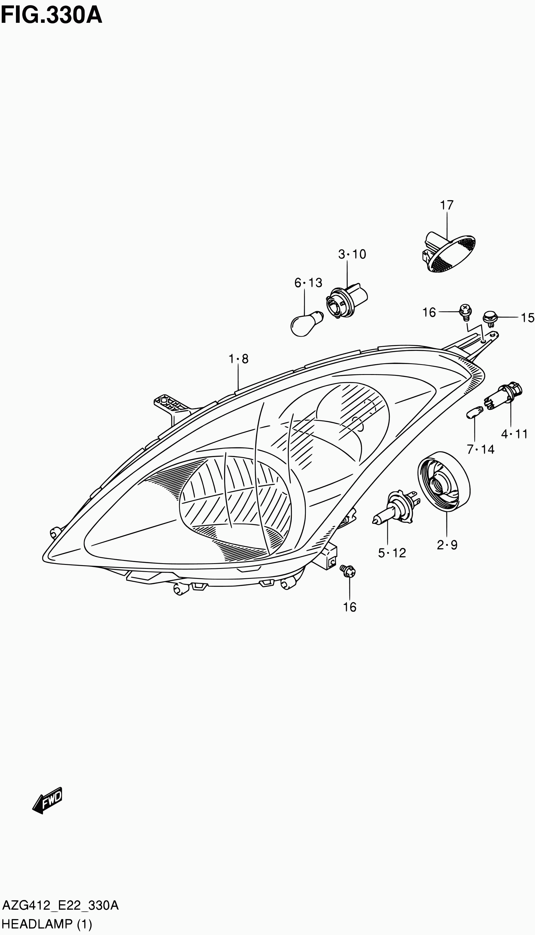 Suzuki 09471-12186 - Лампа розжарювання avtolavka.club