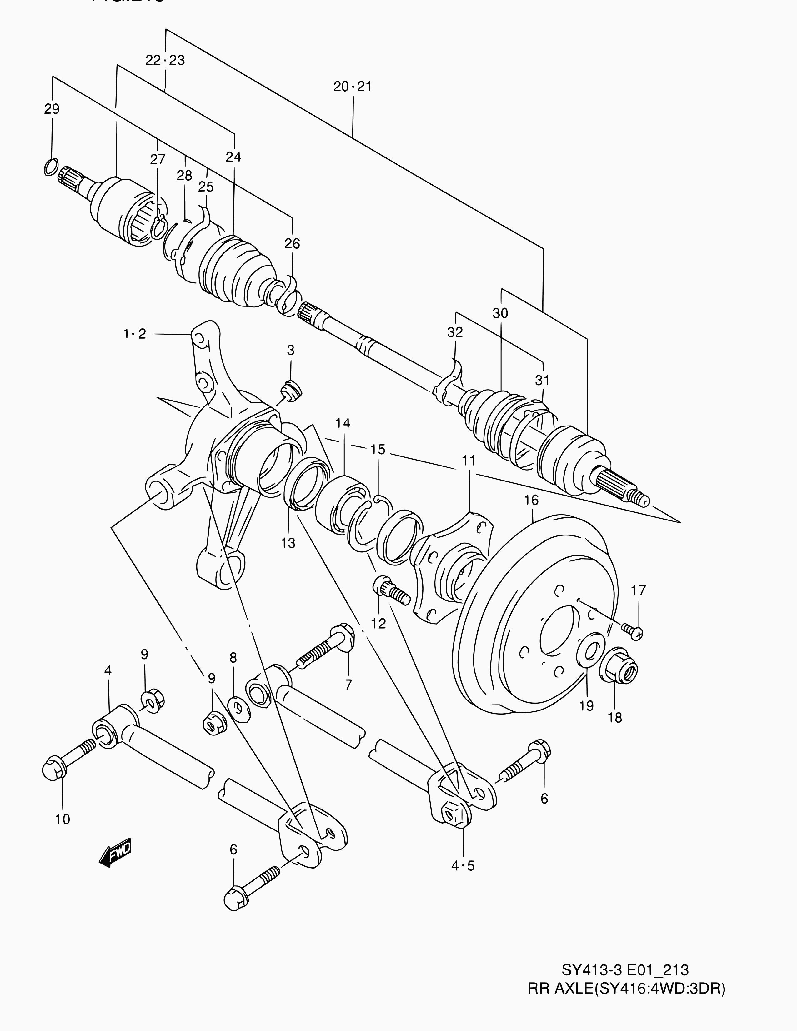 Subaru 08331-41626 - Комплект підшипника маточини колеса avtolavka.club