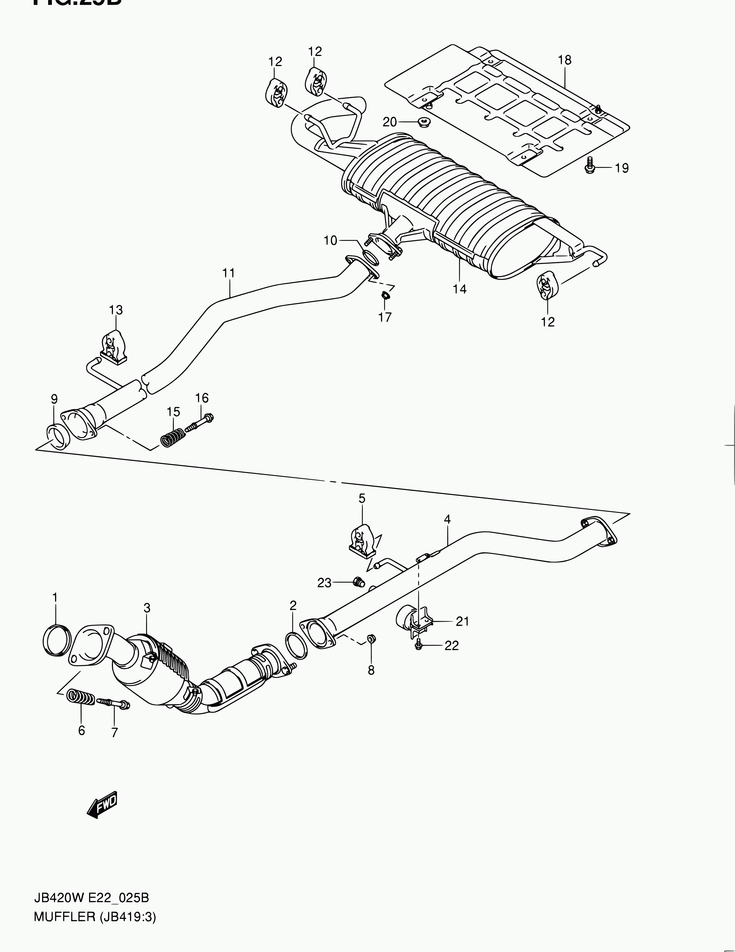 Subaru 14183-65D00 - Кільце ущільнювача, труба вихлопного газу avtolavka.club