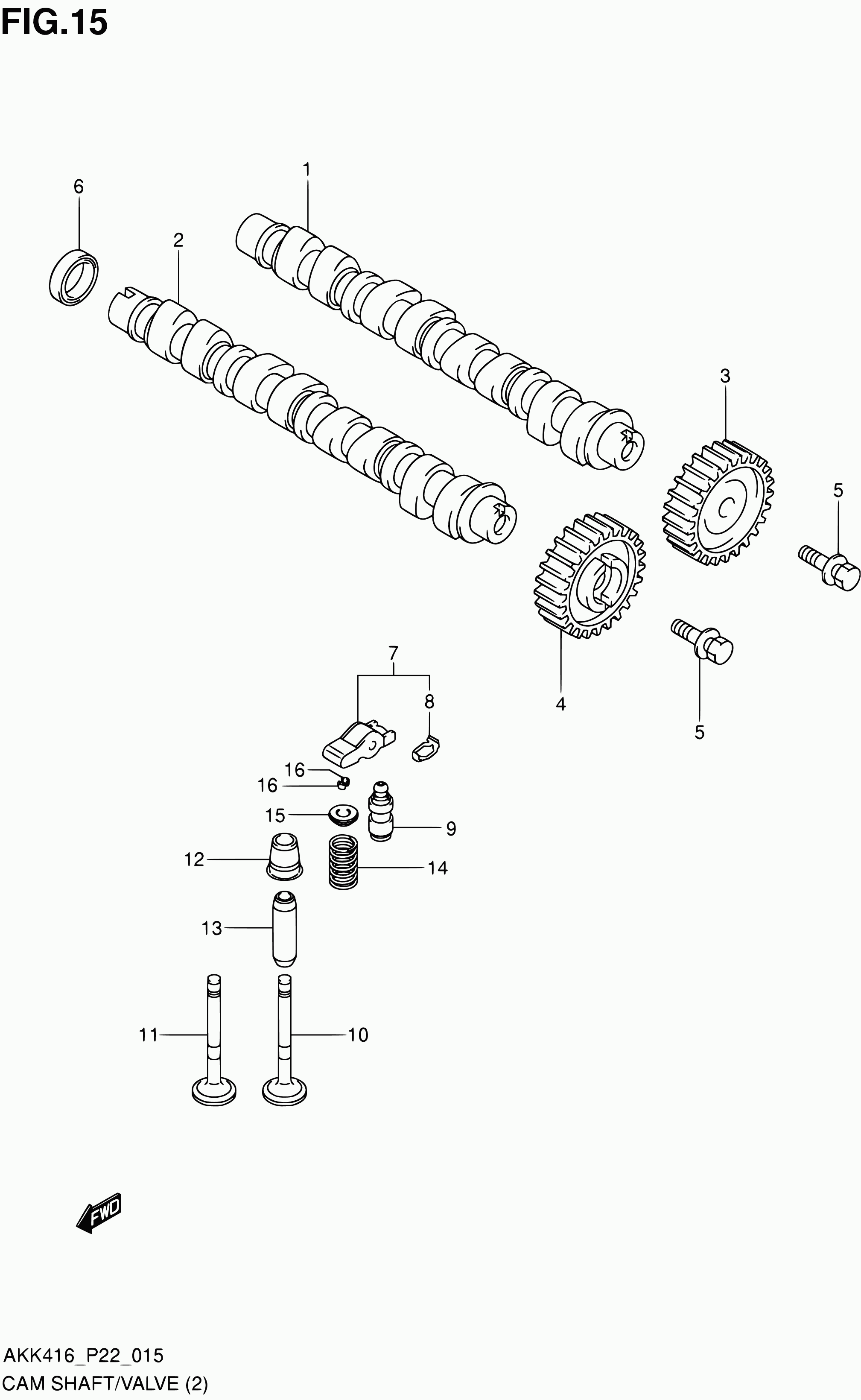 Suzuki 12919-79J80 - Кільце ущільнювача, шток клапана avtolavka.club