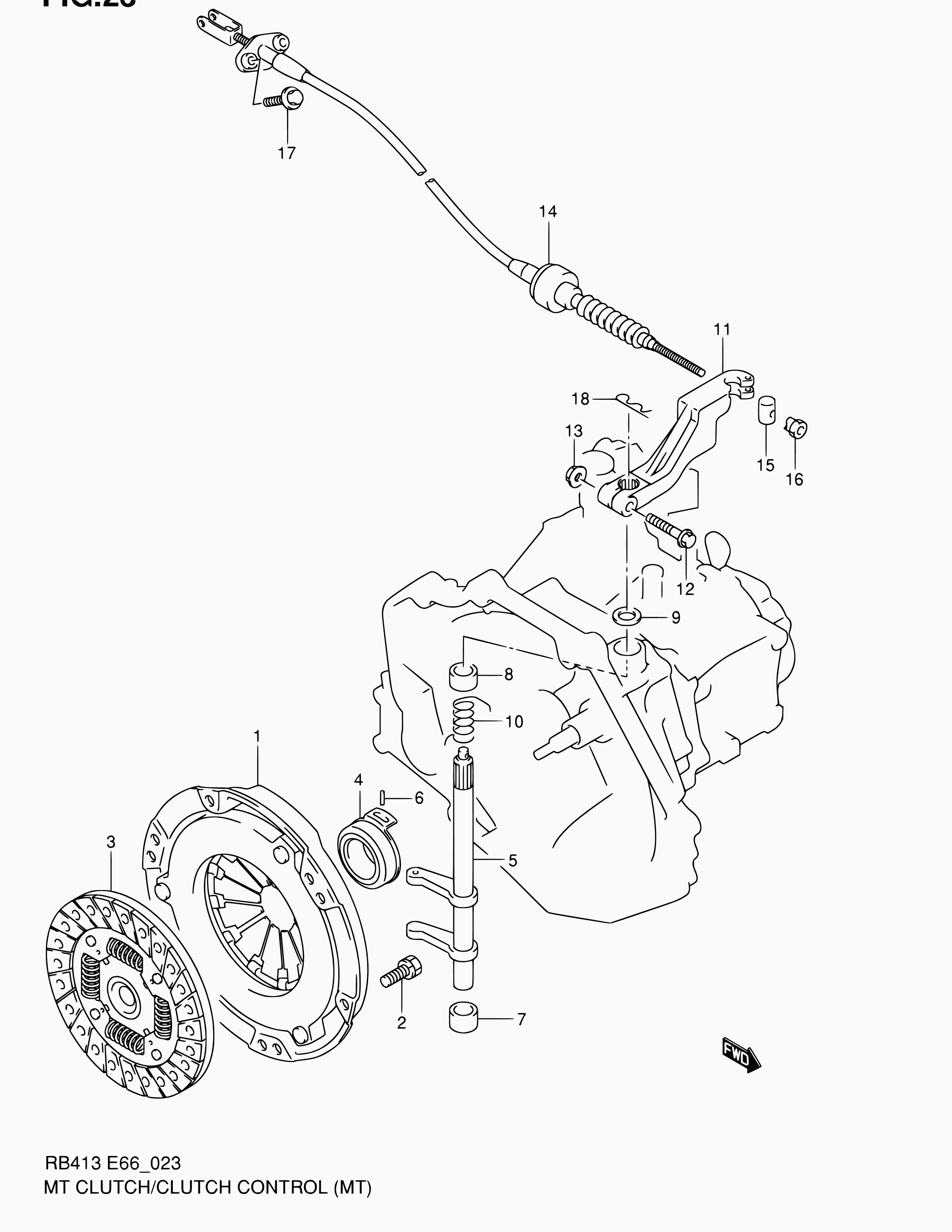 Subaru 22100-64B21 - Нажимной диск зчеплення avtolavka.club