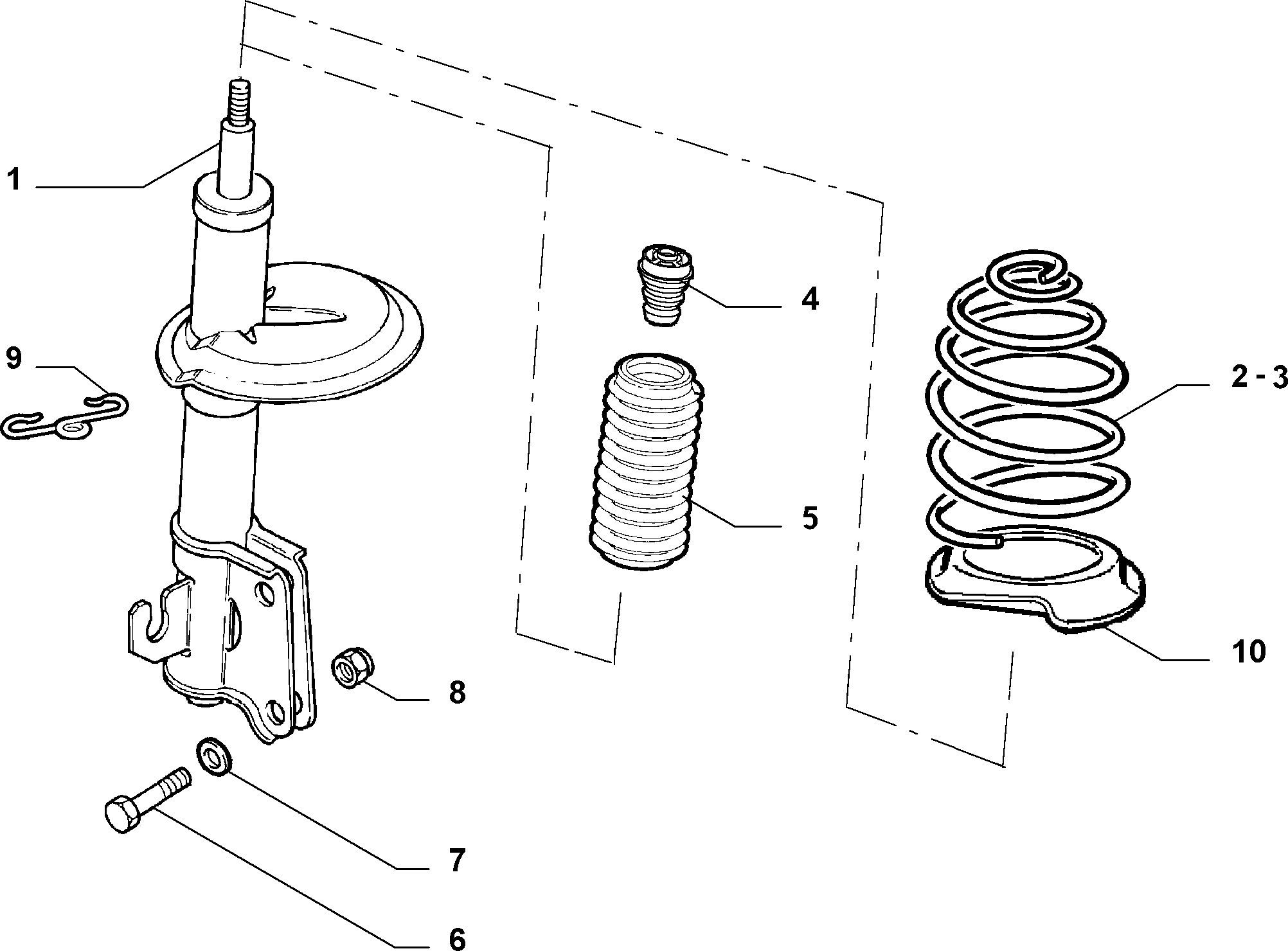 FIAT 51756353 - Амортизатор avtolavka.club