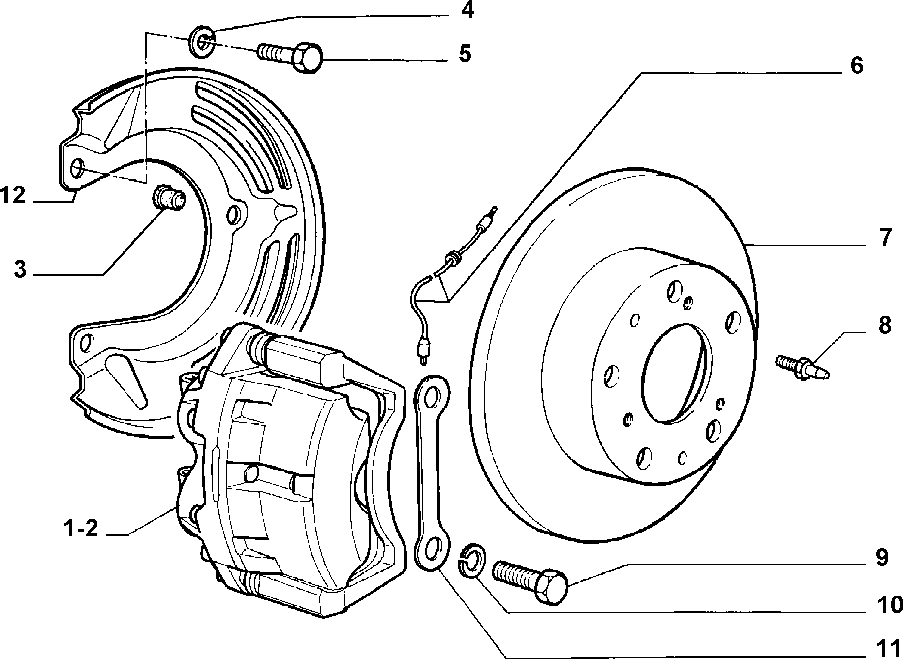 Alfarome/Fiat/Lanci 71740116 - Гальмівний диск avtolavka.club