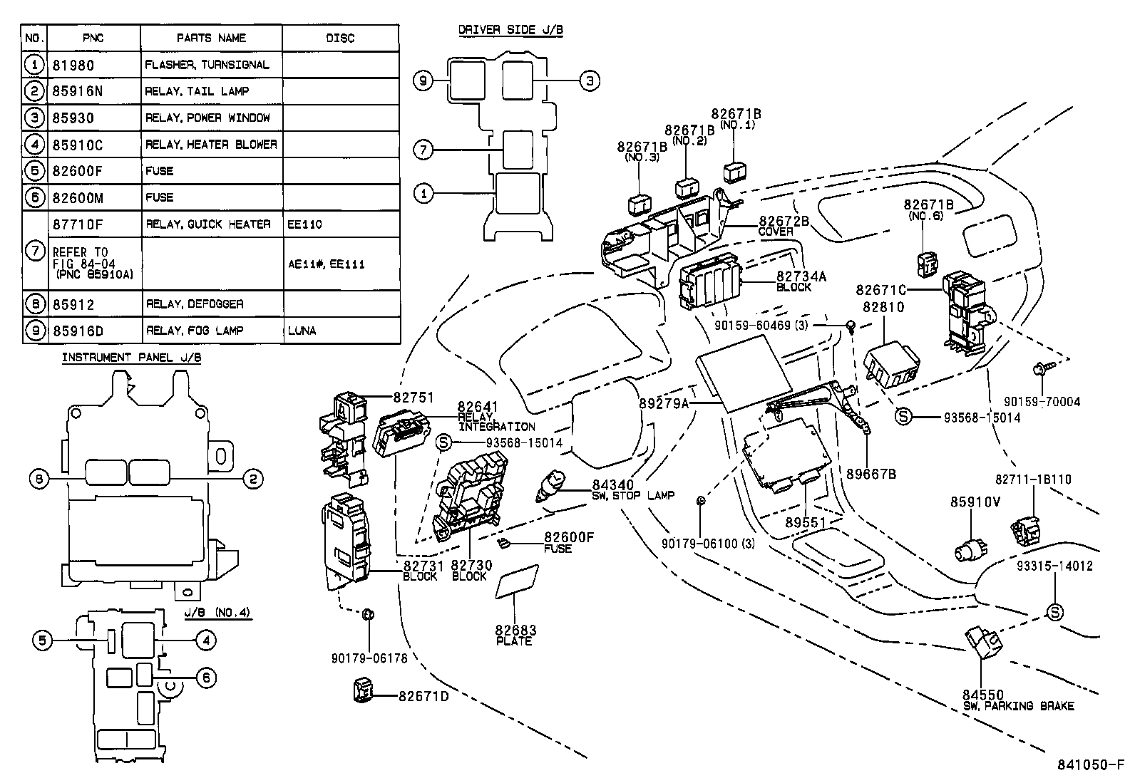 TOYOTA 81980-12110 - Переривник покажчиків повороту avtolavka.club