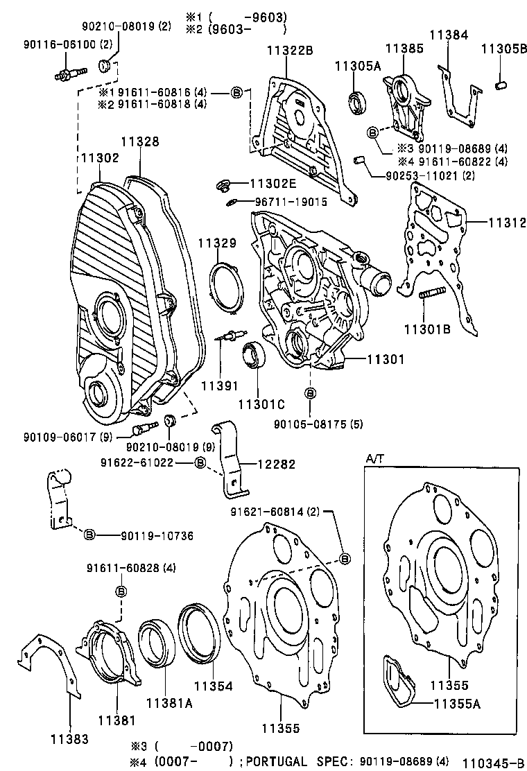 TOYOTA 9031185008 - Ущільнене кільце, розподільний вал avtolavka.club