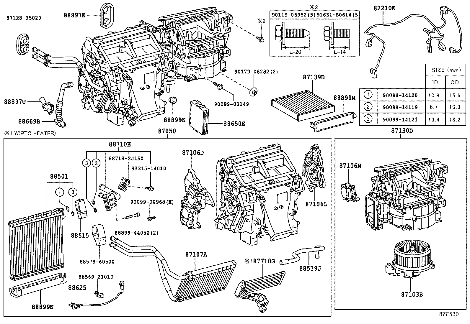 Subaru 87139-50100 - Фільтр, повітря у внутрішній простір avtolavka.club