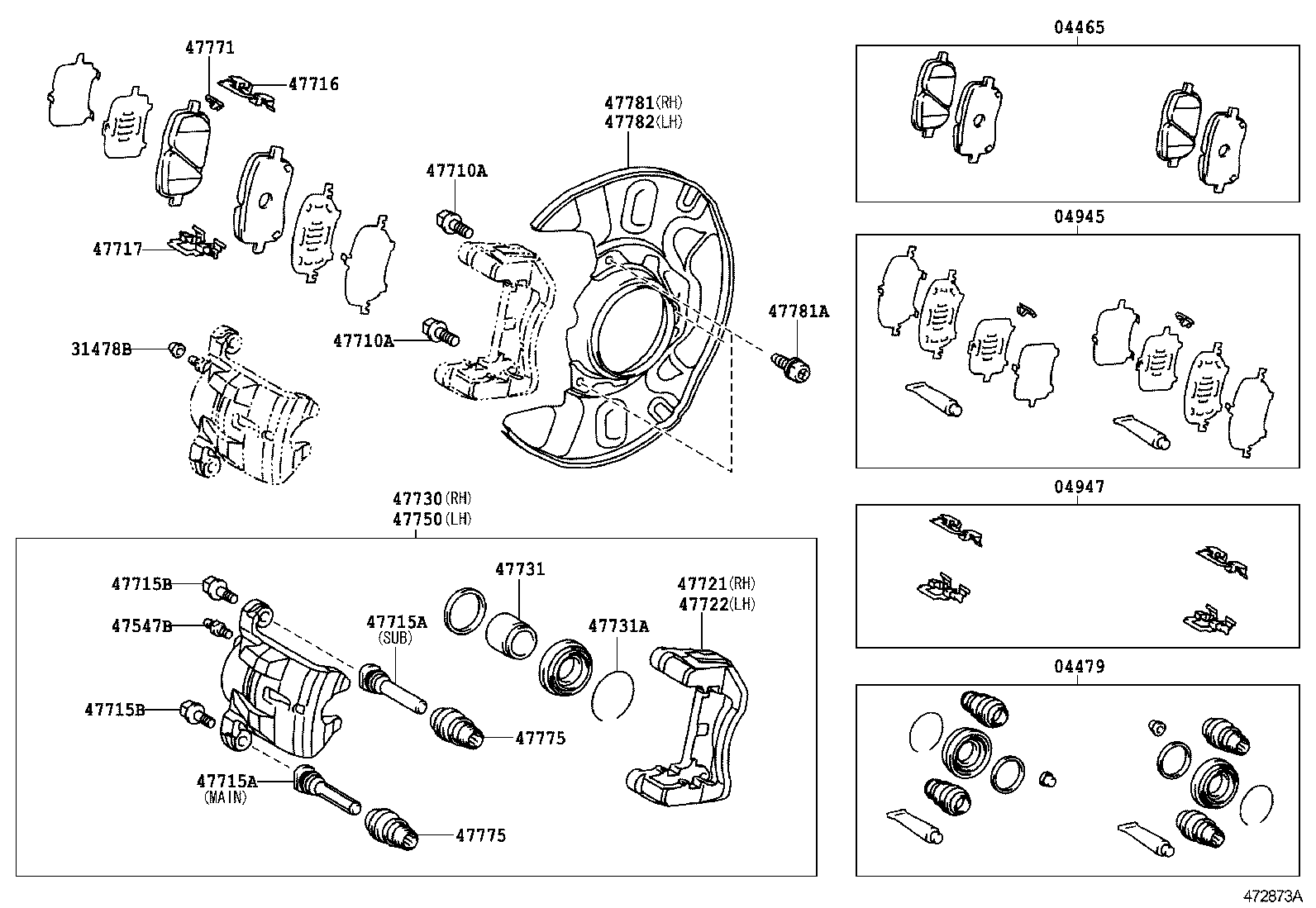 LEXUS 47731-02110 - Поршень, корпус скоби гальма avtolavka.club