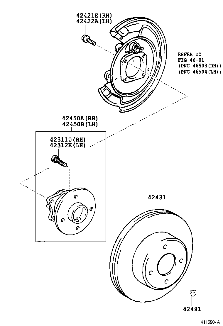 TOYOTA (FAW) 42431-02070 - Гальмівний диск avtolavka.club