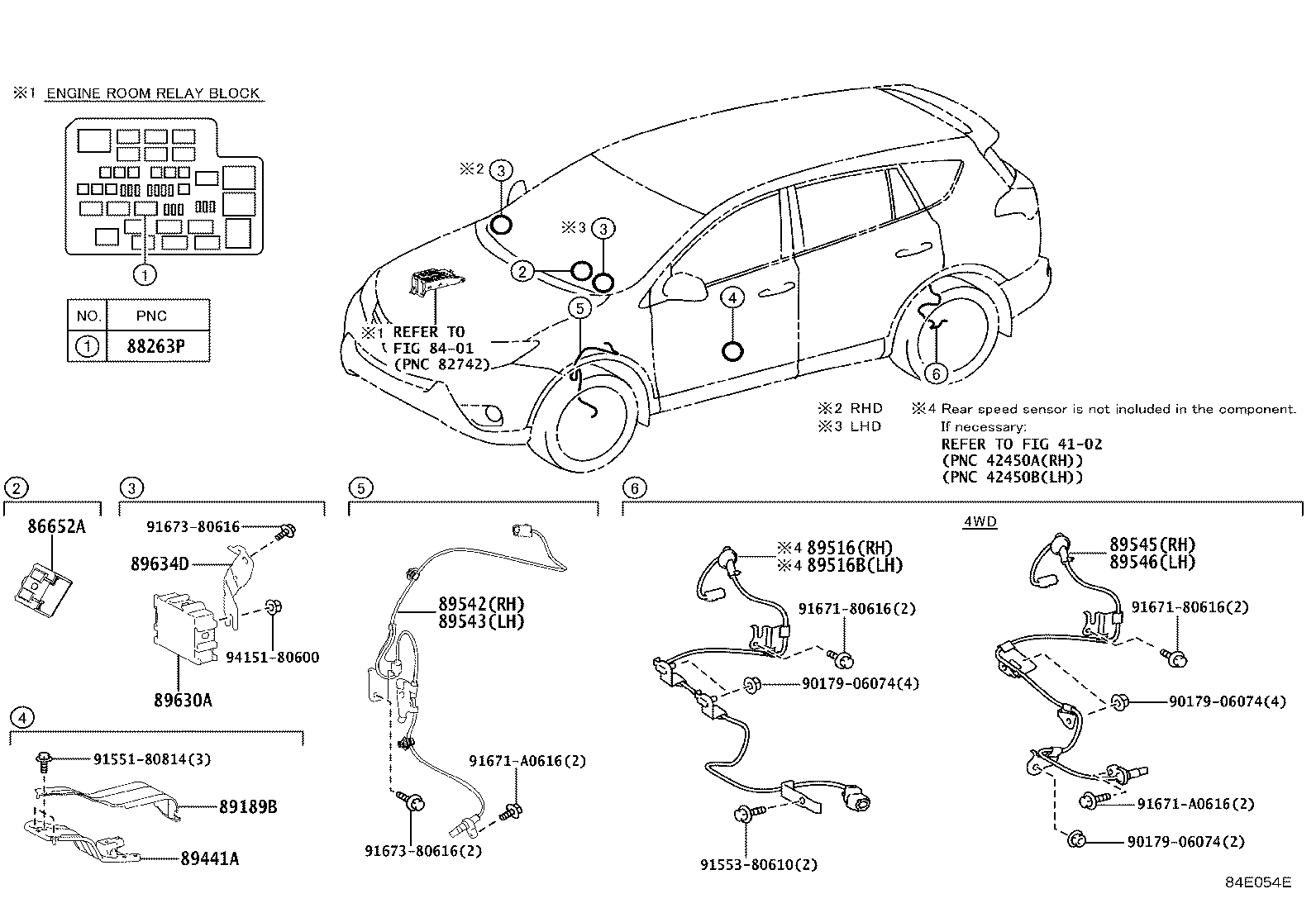 TOYOTA 8951642070 - Датчик ABS, частота обертання колеса avtolavka.club