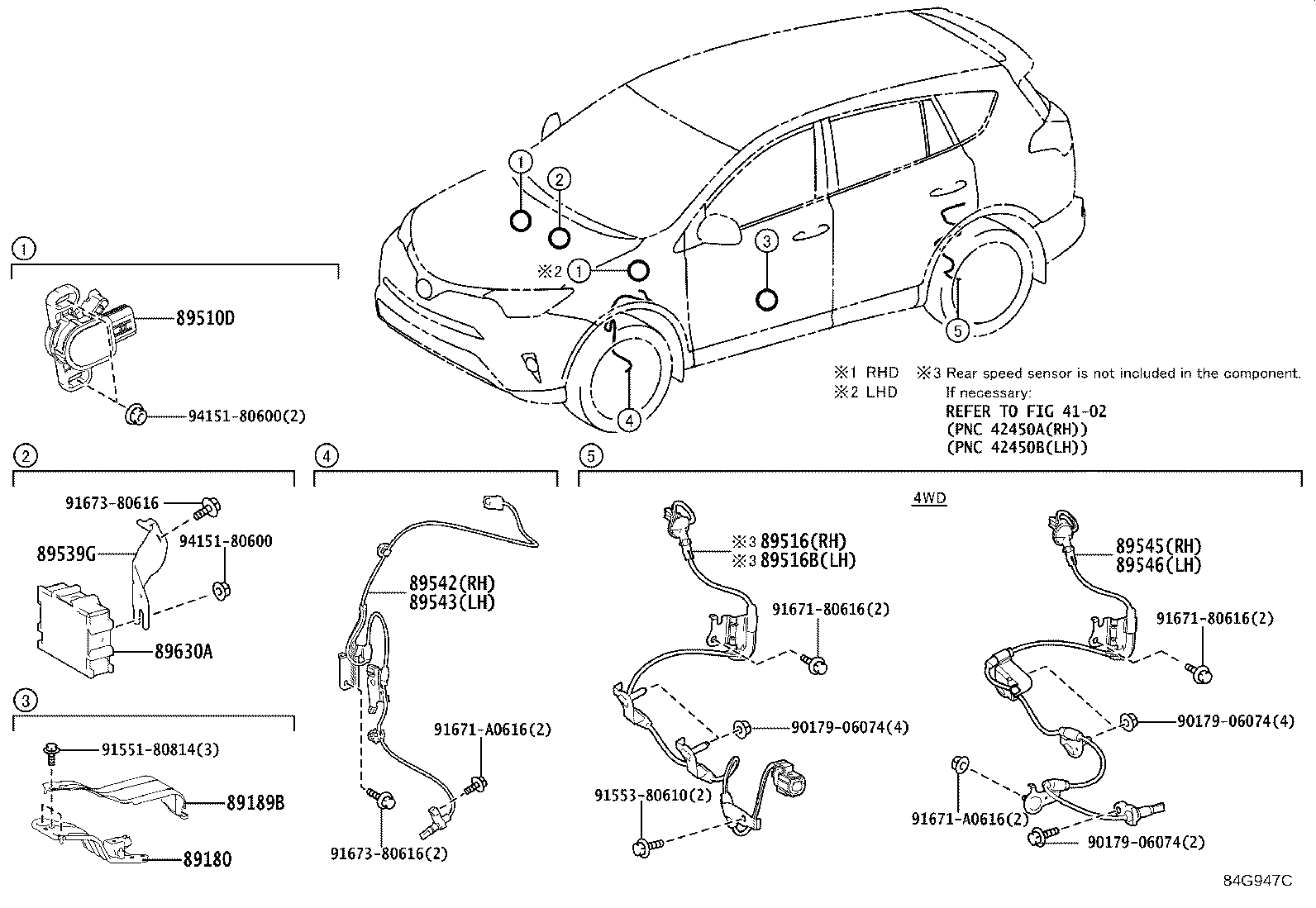 TOYOTA 8954342060 - Датчик ABS, частота обертання колеса avtolavka.club