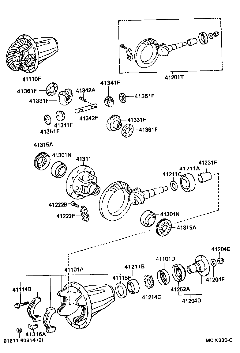 TOYOTA 9161160814 - Колісний гальмівний циліндр avtolavka.club