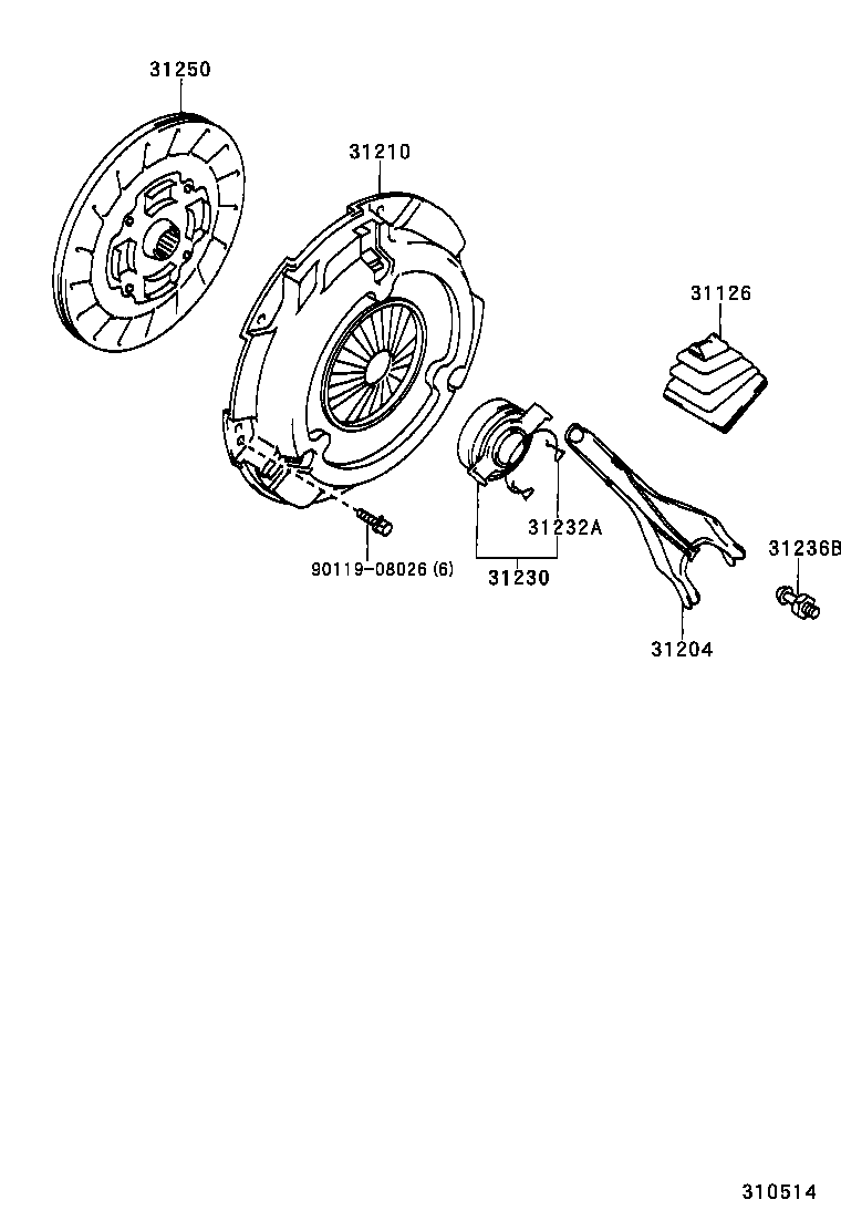 Berliet 31210-12180 - Комплект зчеплення avtolavka.club