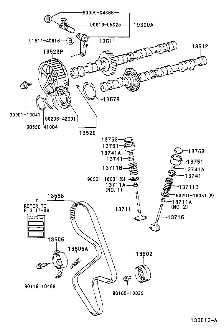 TOYOTA 90913-02066 - Кільце ущільнювача, шток клапана avtolavka.club