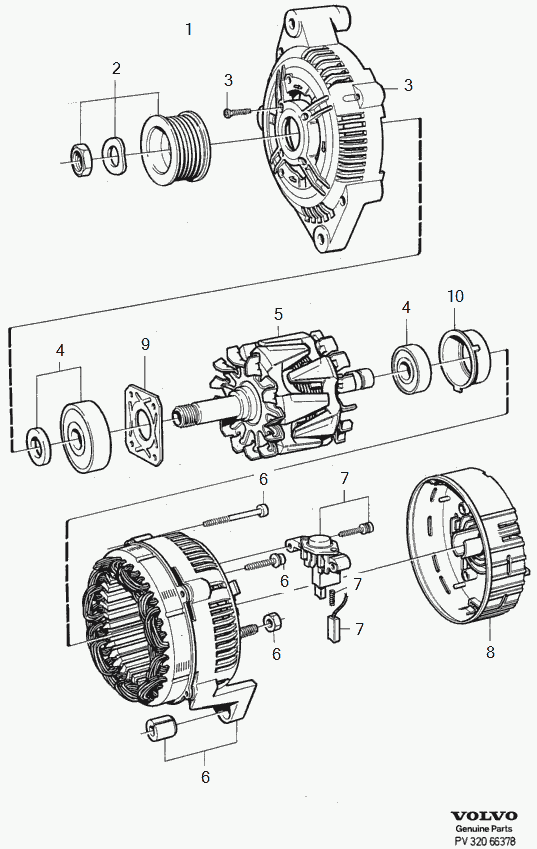 Opel 9162683 - Генератор avtolavka.club