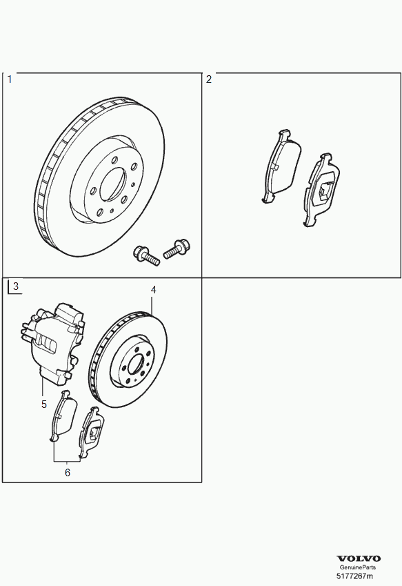 Volvo 9475266 - Гальмівний диск avtolavka.club