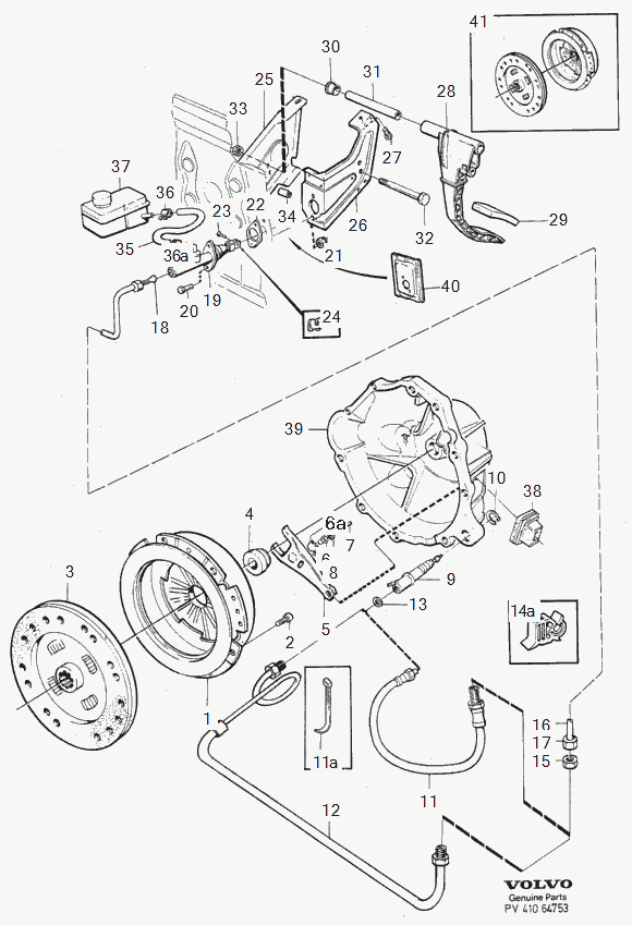 Volvo 1330248 - Головний циліндр, система зчеплення avtolavka.club