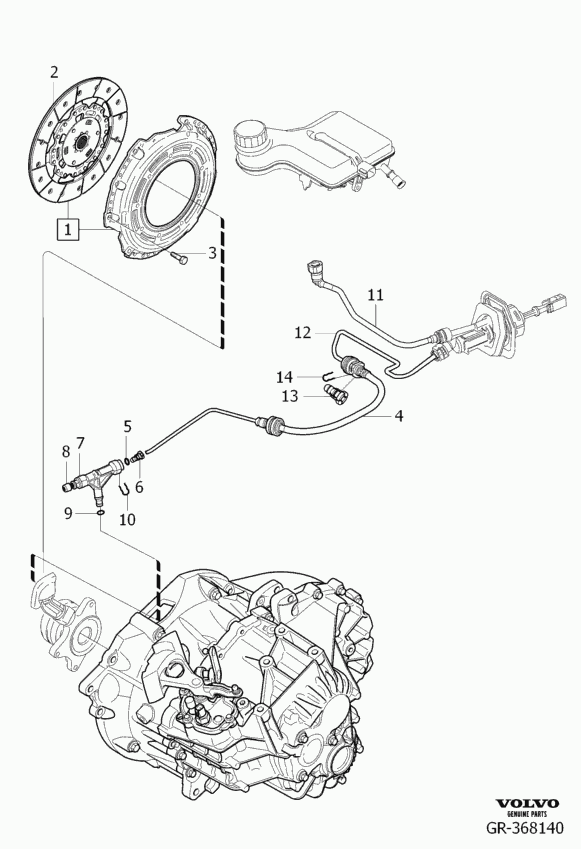 Volvo 30750462 - Комплект зчеплення avtolavka.club