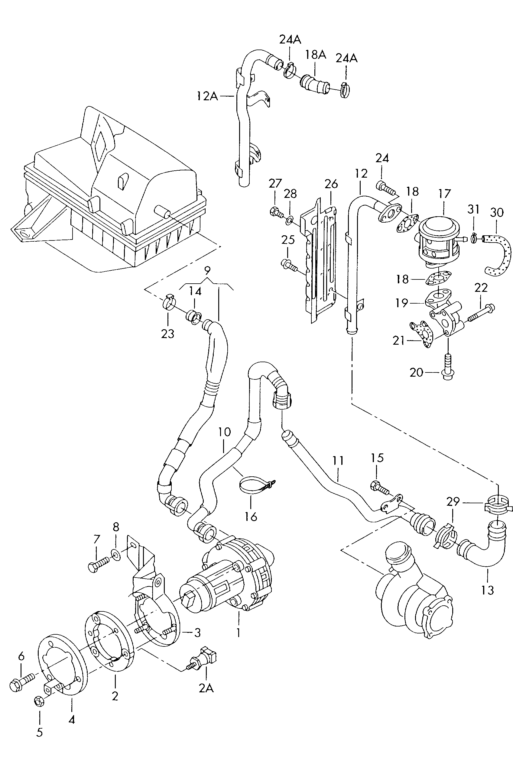 Seat 06A 133 567B - Pulley, side tarpaulin avtolavka.club