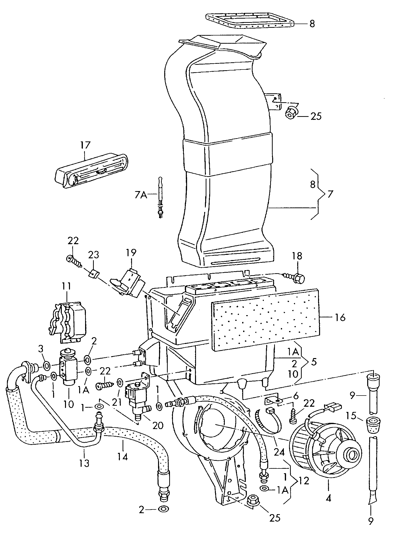 Skoda 701959263A - Опір, реле, вентилятор салону avtolavka.club