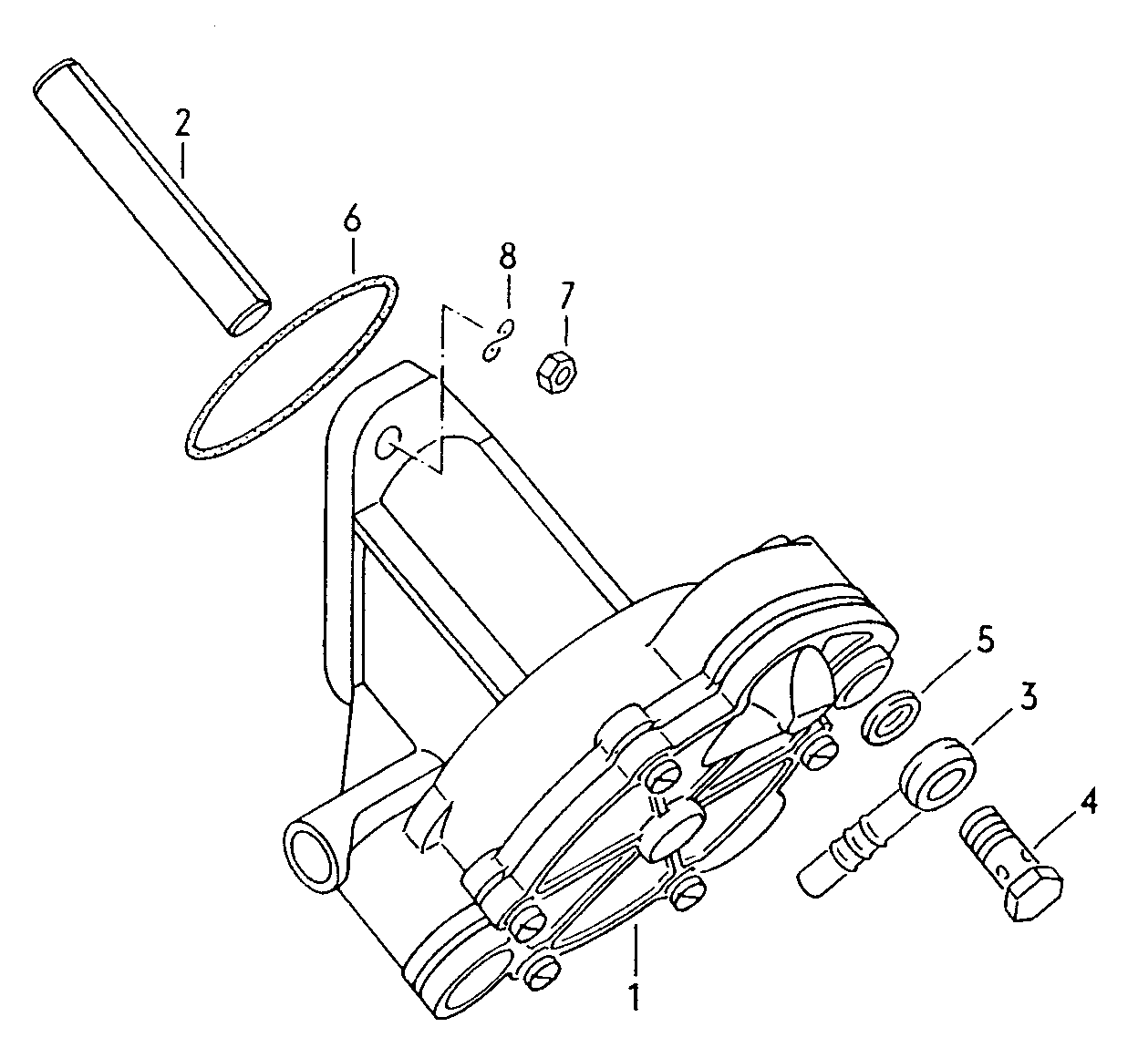 Skoda 075 145 117 C - Прокладка, вакуумний насос avtolavka.club