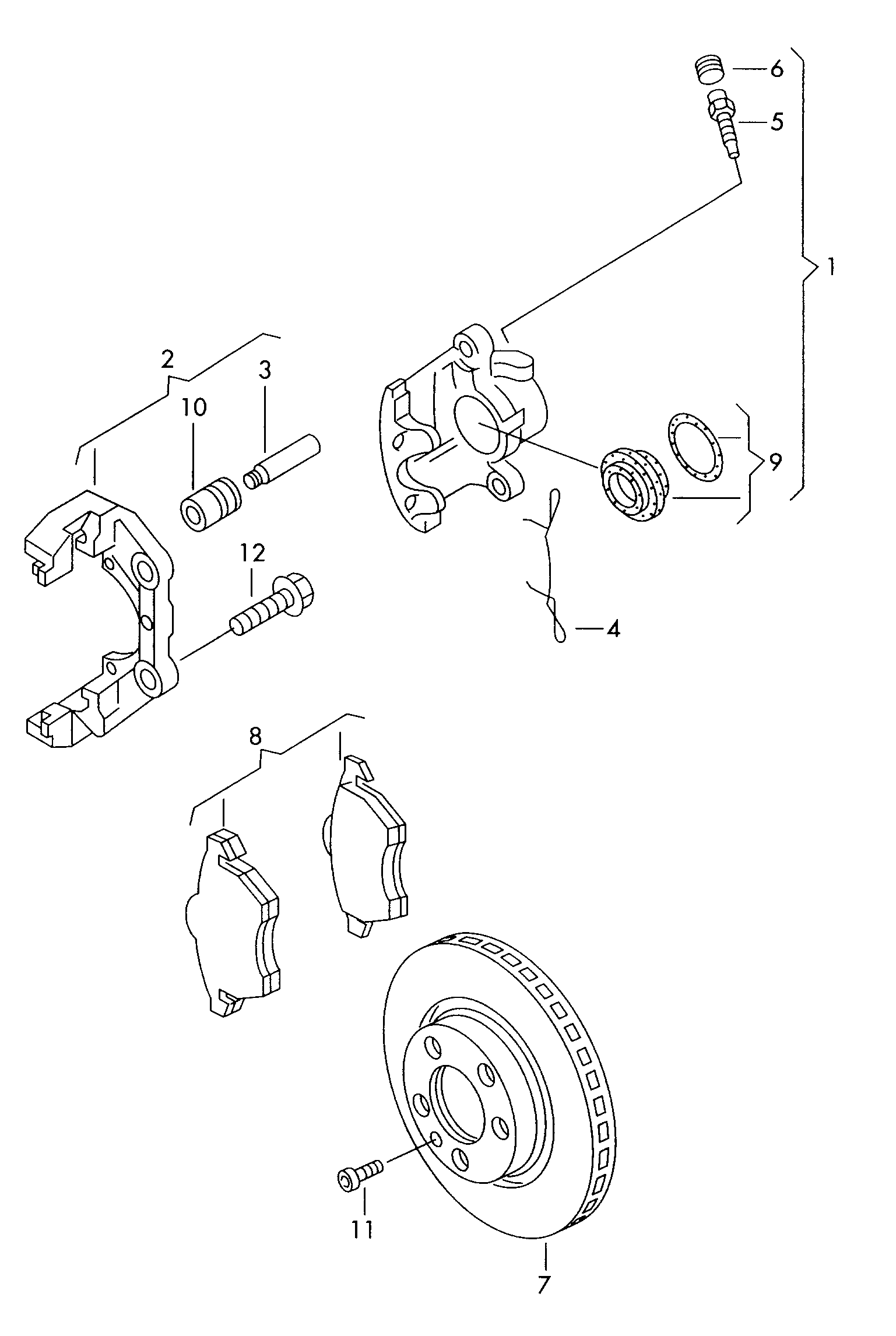 Seat 7M0 615 301 G - Гальмівний диск avtolavka.club