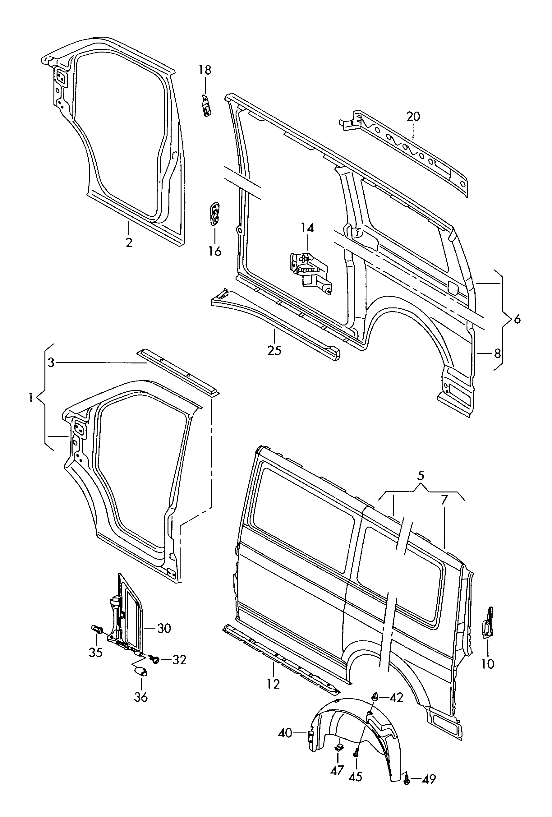 VAG 7H1809844 - Крило avtolavka.club