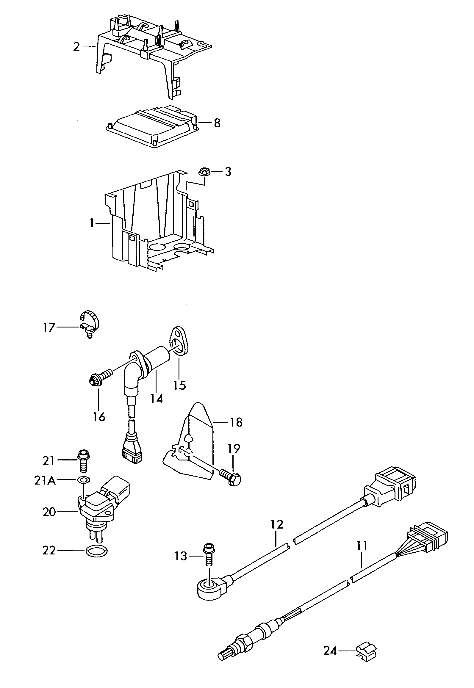 Seat 03C 906 433 A - Датчик імпульсів, колінчастий вал avtolavka.club