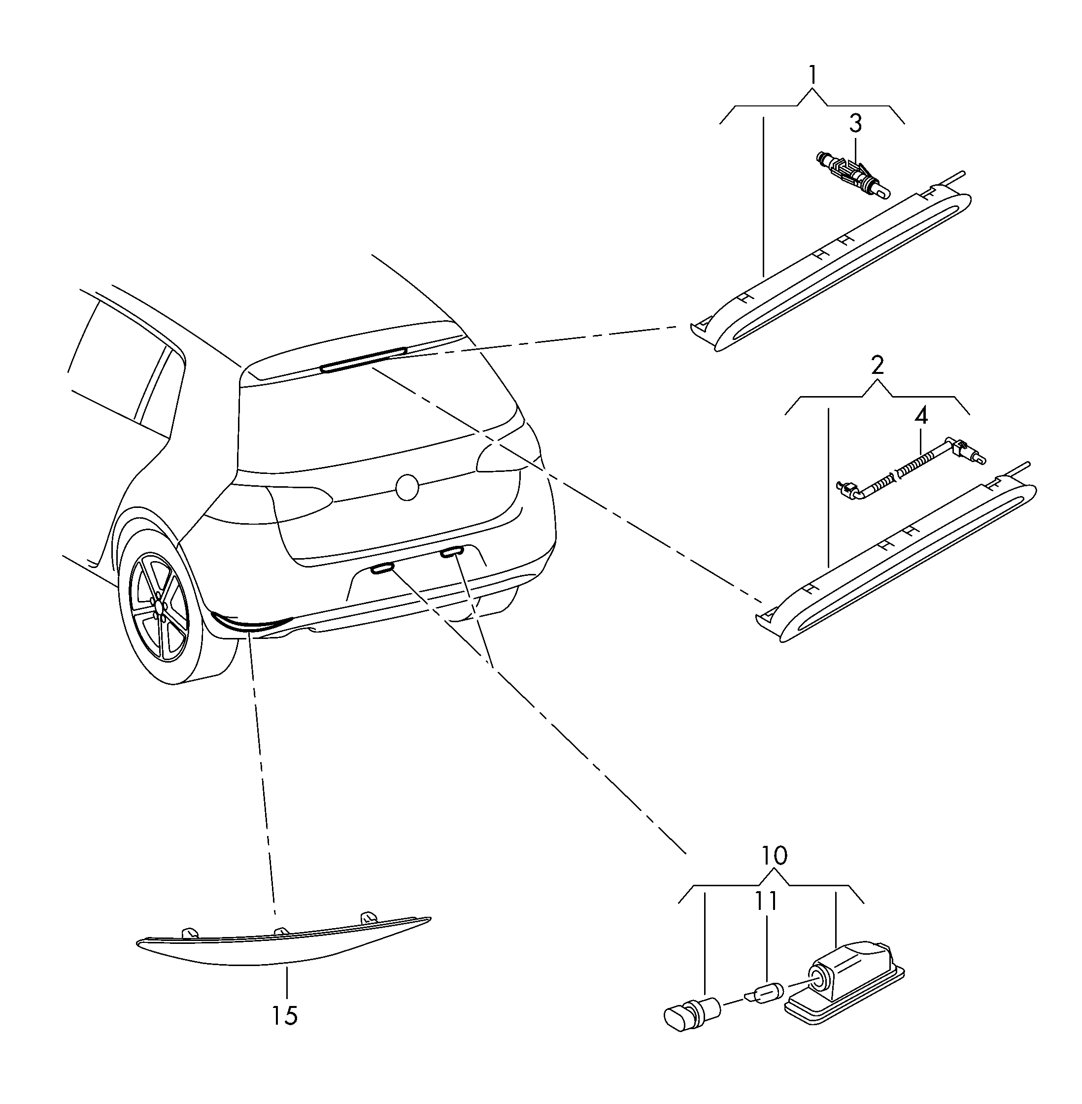 AUDI 5G0 945 105 - Відбивач avtolavka.club